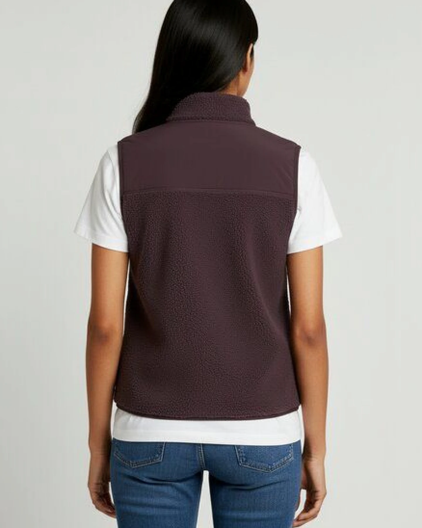 Unipolar Fleece-Weste Modell: Lin – Ansicht 4