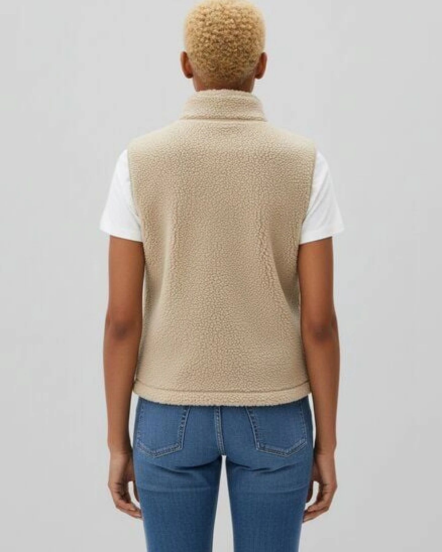 Unipolar Fleece-Weste Modell: Lin – Ansicht 4