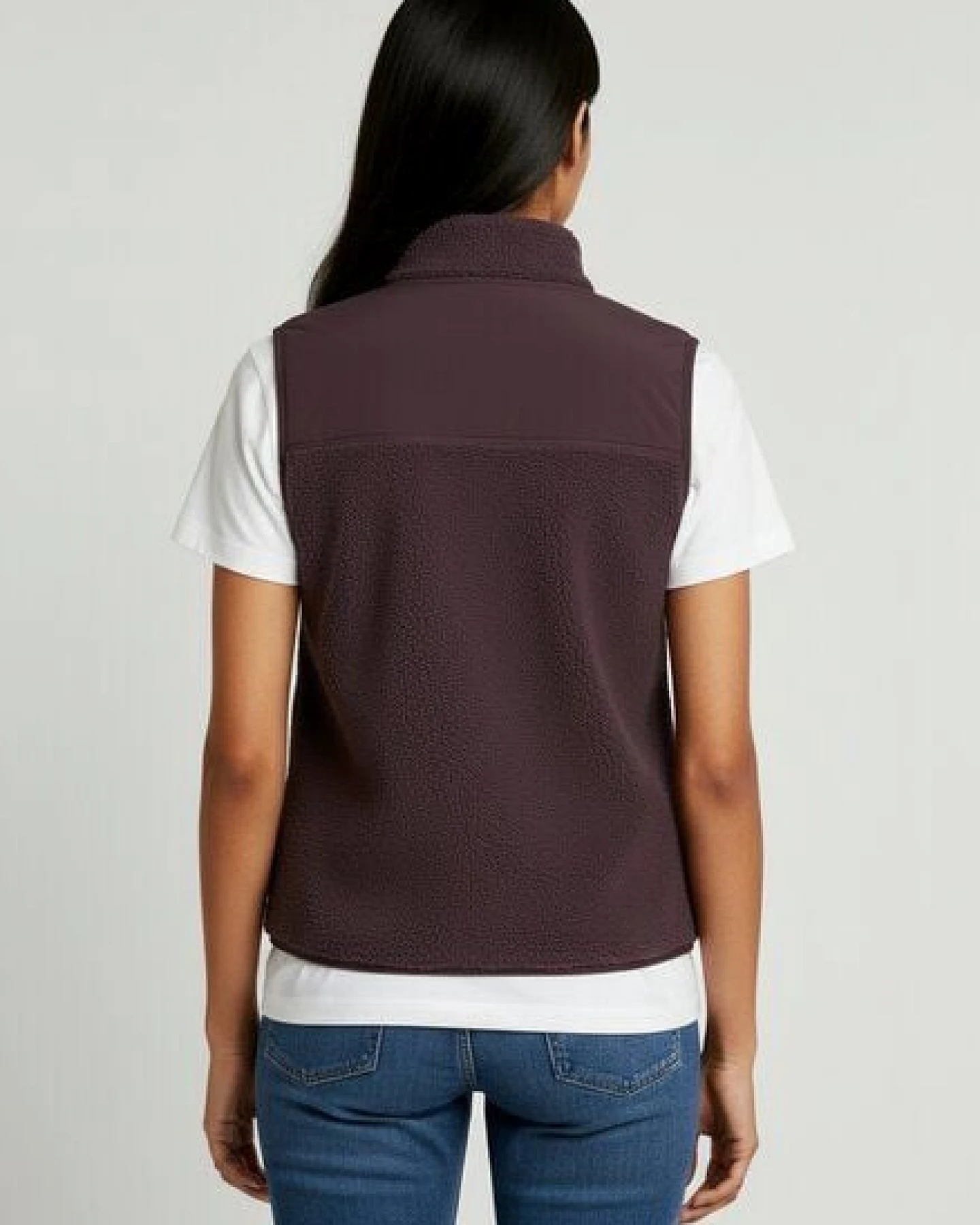 Unipolar Fleece-Weste Modell: Lin – Ansicht 4