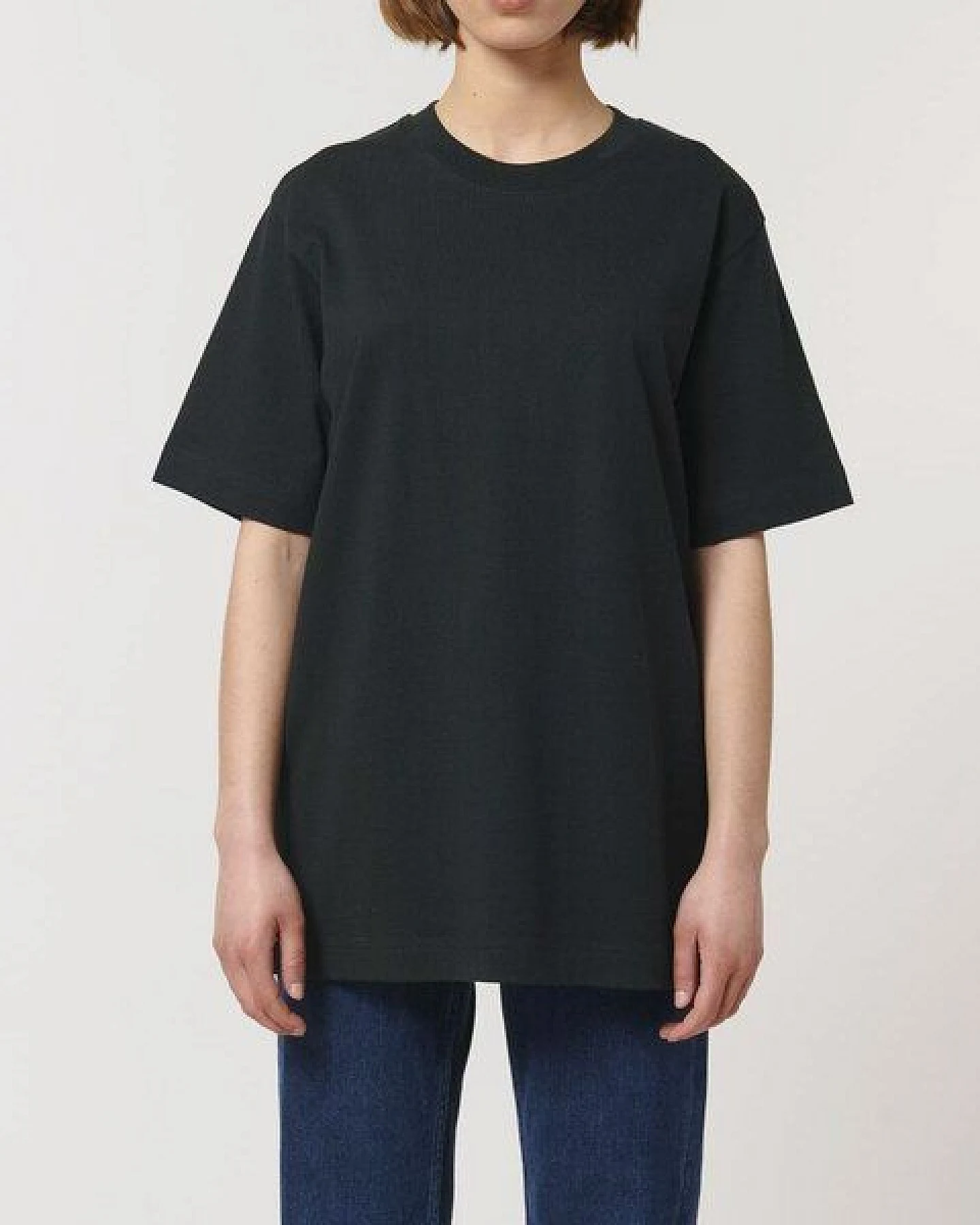 Unipolar Oversized T-Shirt Modell: Free – Ansicht 4