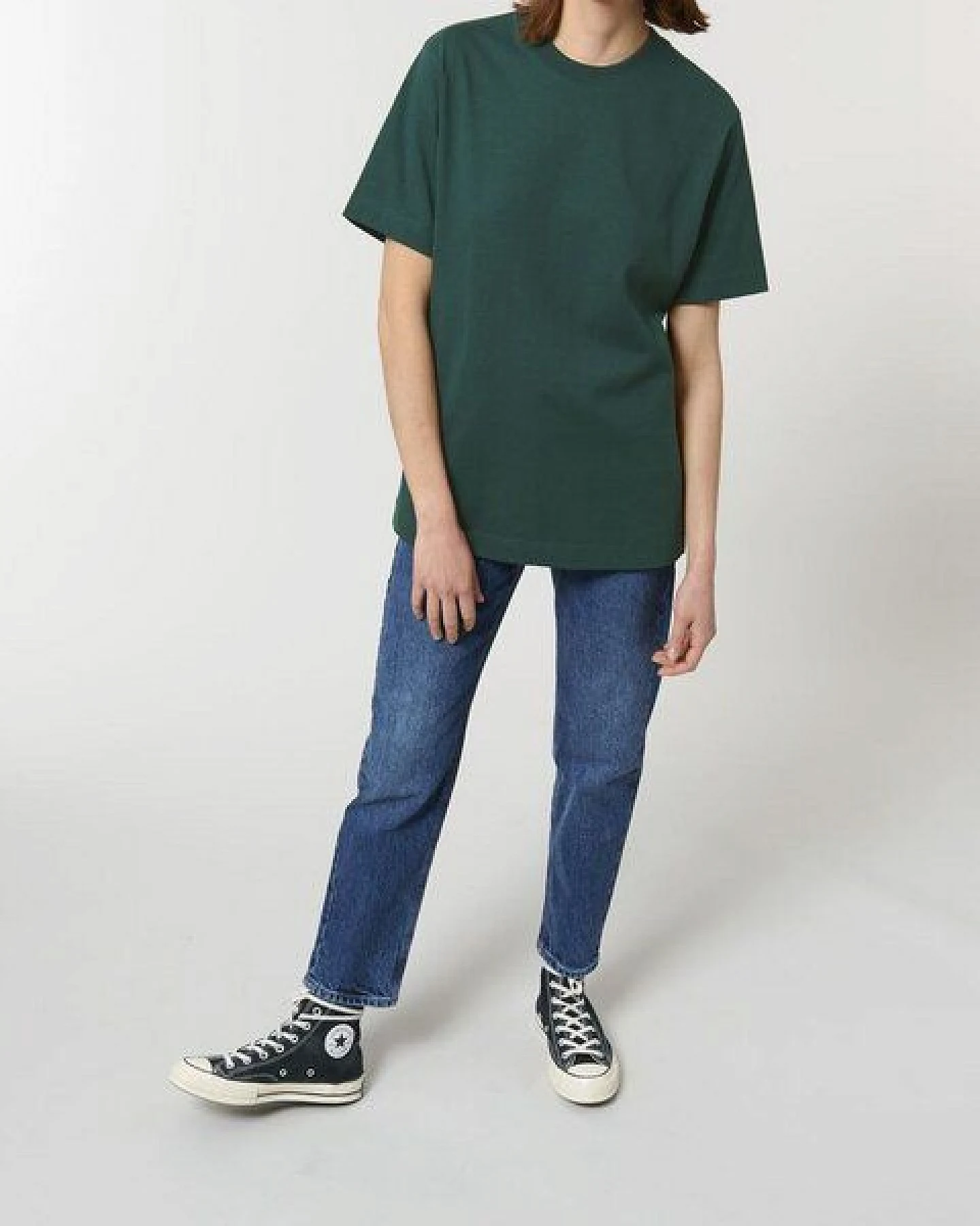 Unipolar Oversized T-Shirt Modell: Free – Ansicht 3