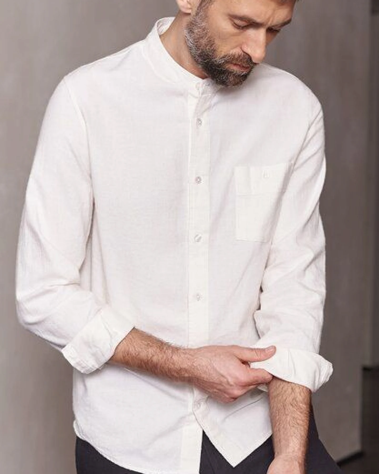 About Companions Flannel Hemd NATHAN aus Bio-Baumwolle – Ansicht 3