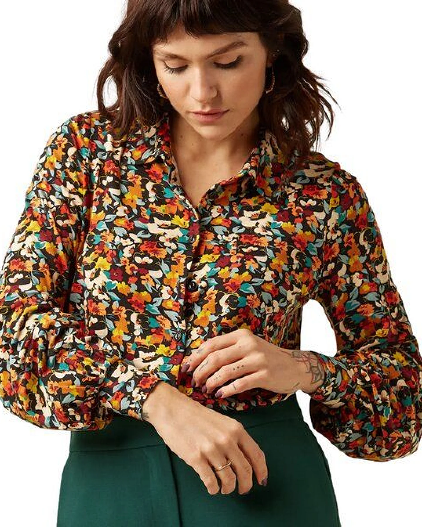 King Louie Bluse Maisie mit Stretchkomfort – Ansicht 2