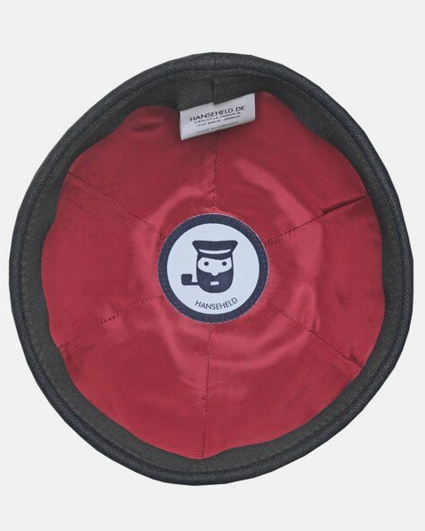 Hanseheld Docker Cap Leinen Kurz Flach Segler Sailor Cap – Ansicht 4