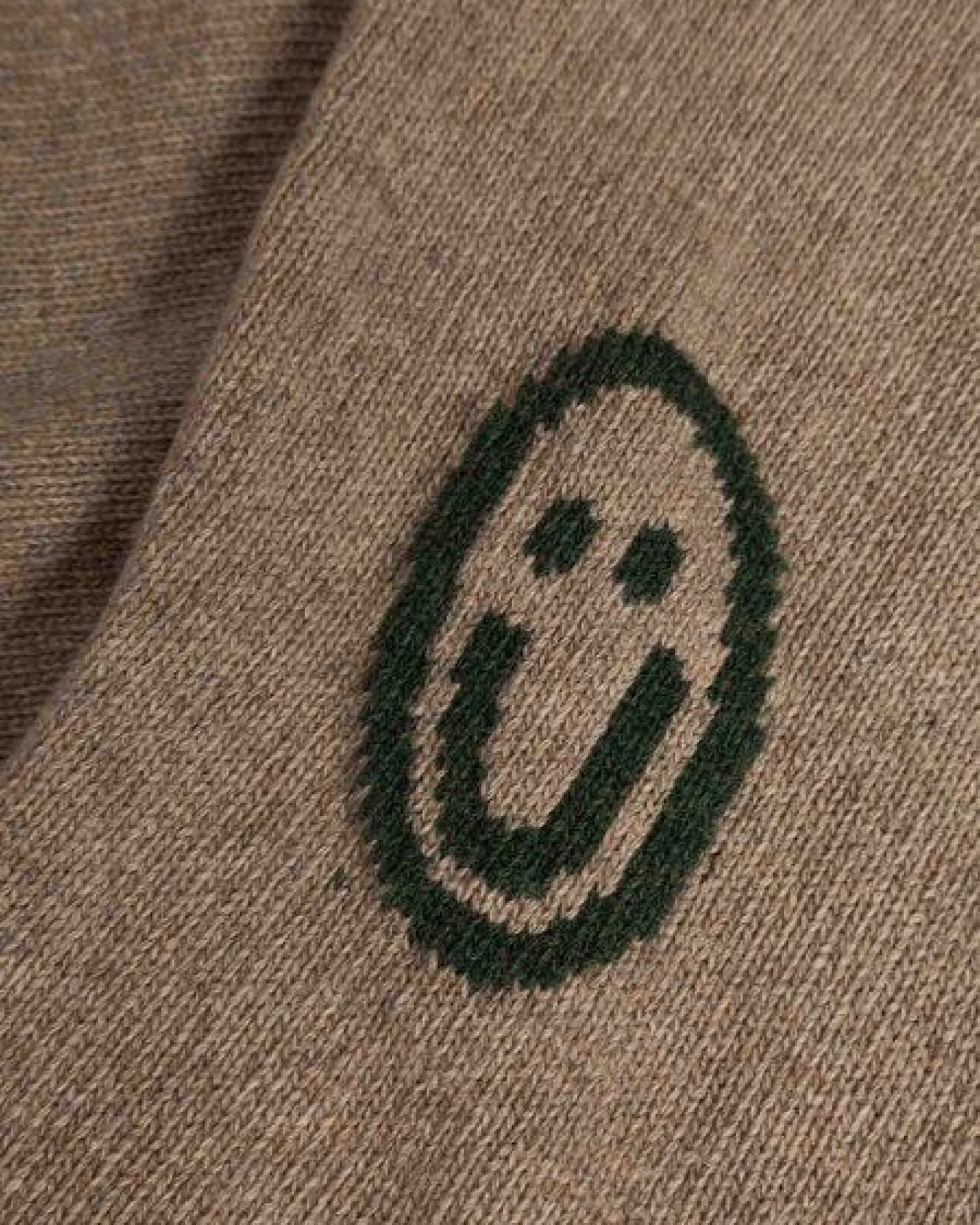 Rotholz Smiley Knitted Sweater – Ansicht 2