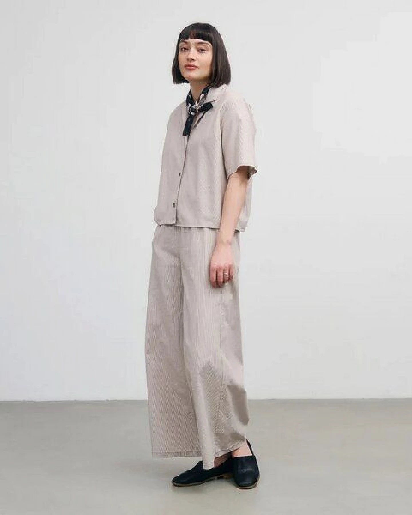 Rotholz Cropped Bowling Shirt – Ansicht 3