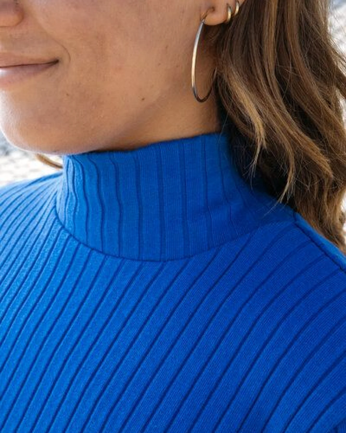 SOFO – Rib Longsleeve (Damen) aus Bio-Baumwolle (GOTS) von SALZWASSER – Ansicht 2