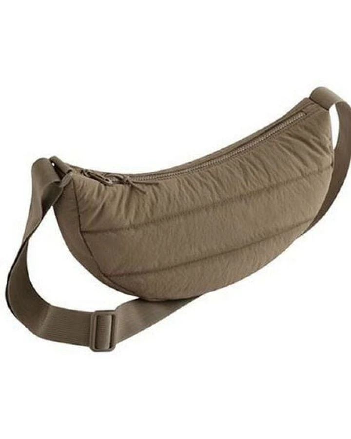 BagBase Cross Body Bag Quilted Schultertasche Bauchtasche Recyceltes PET