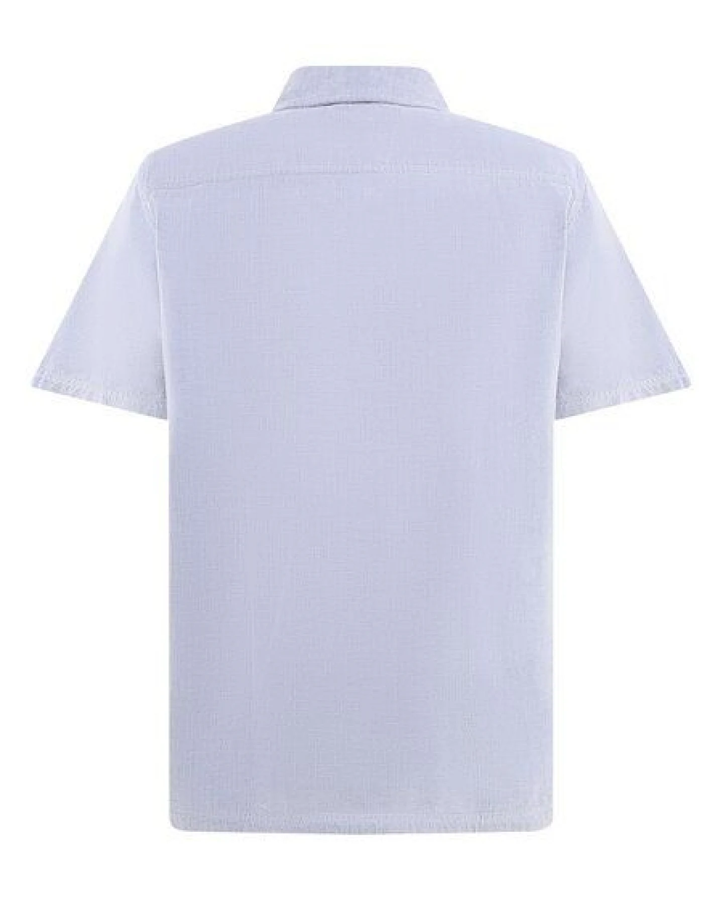 KnowledgeCotton Apparel Kurzarm Cordhemd aus Bio-Baumwolle – Ansicht 4