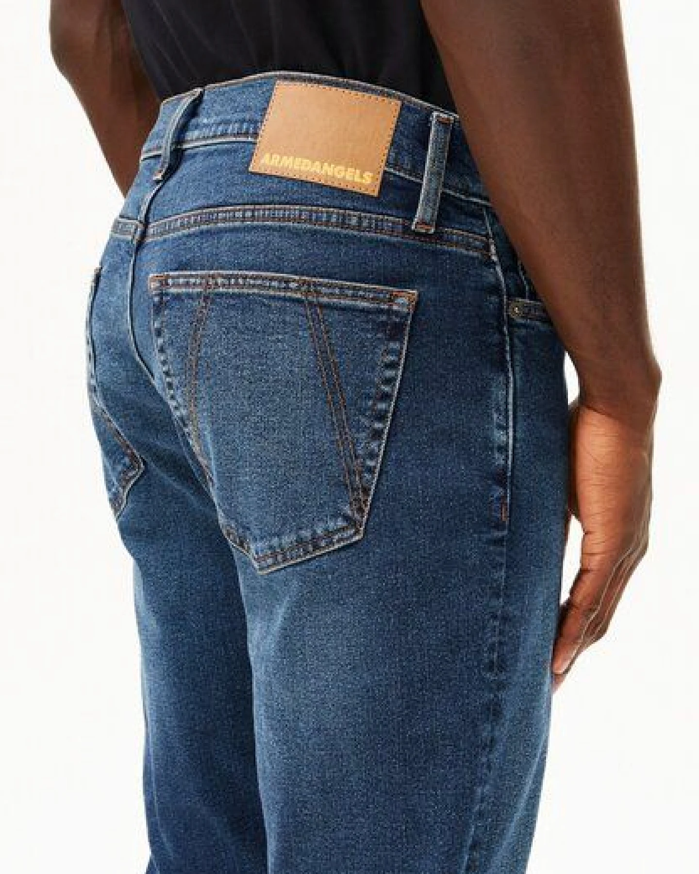 ARMEDANGELS IAAN Herren Slim Jeans recycelter Baumwoll Mix Comfort Stretch – Ansicht 3
