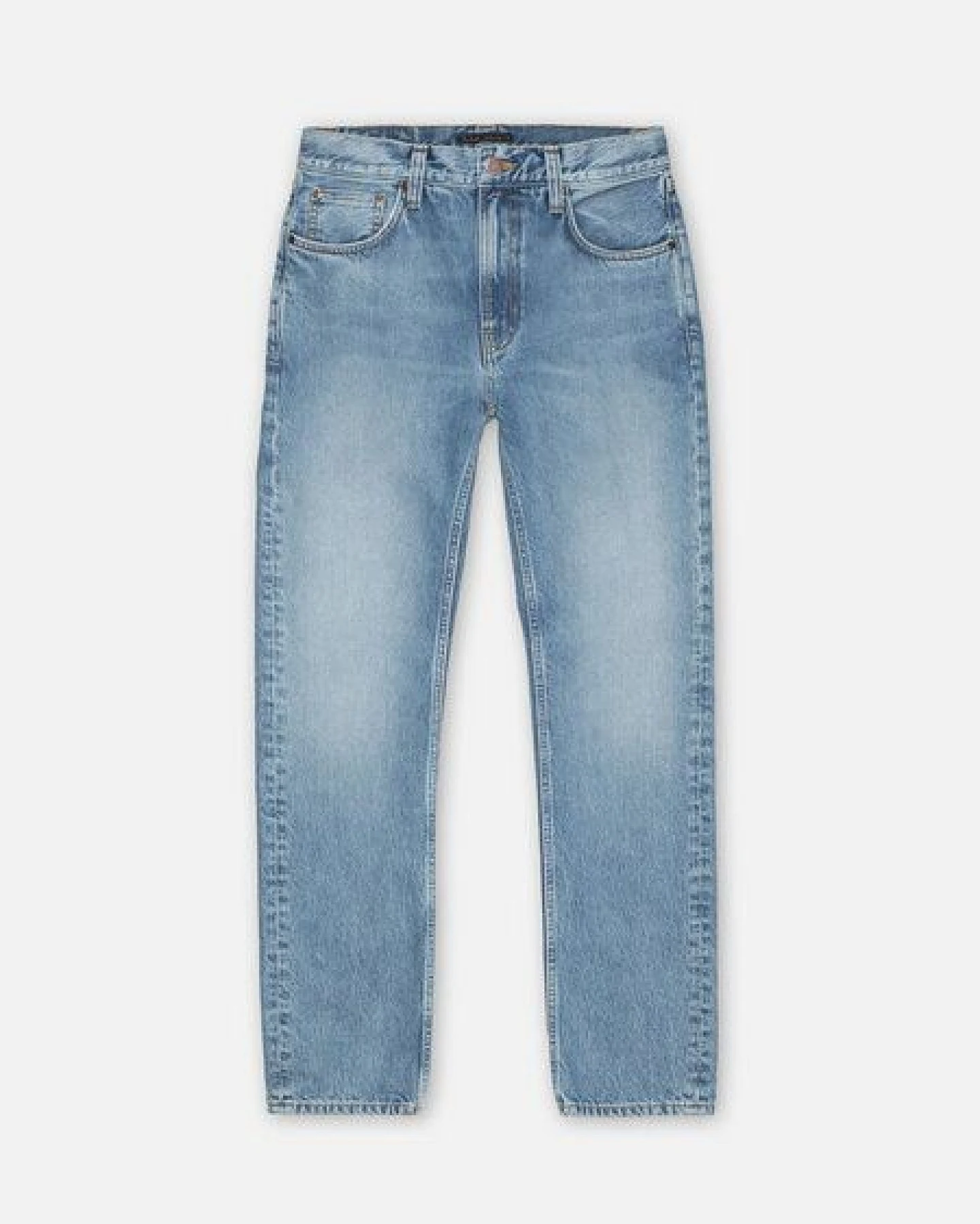Nudie Jeans Straight Fit Jeans Gritty Jackson - Blue Rebel – Ansicht 3