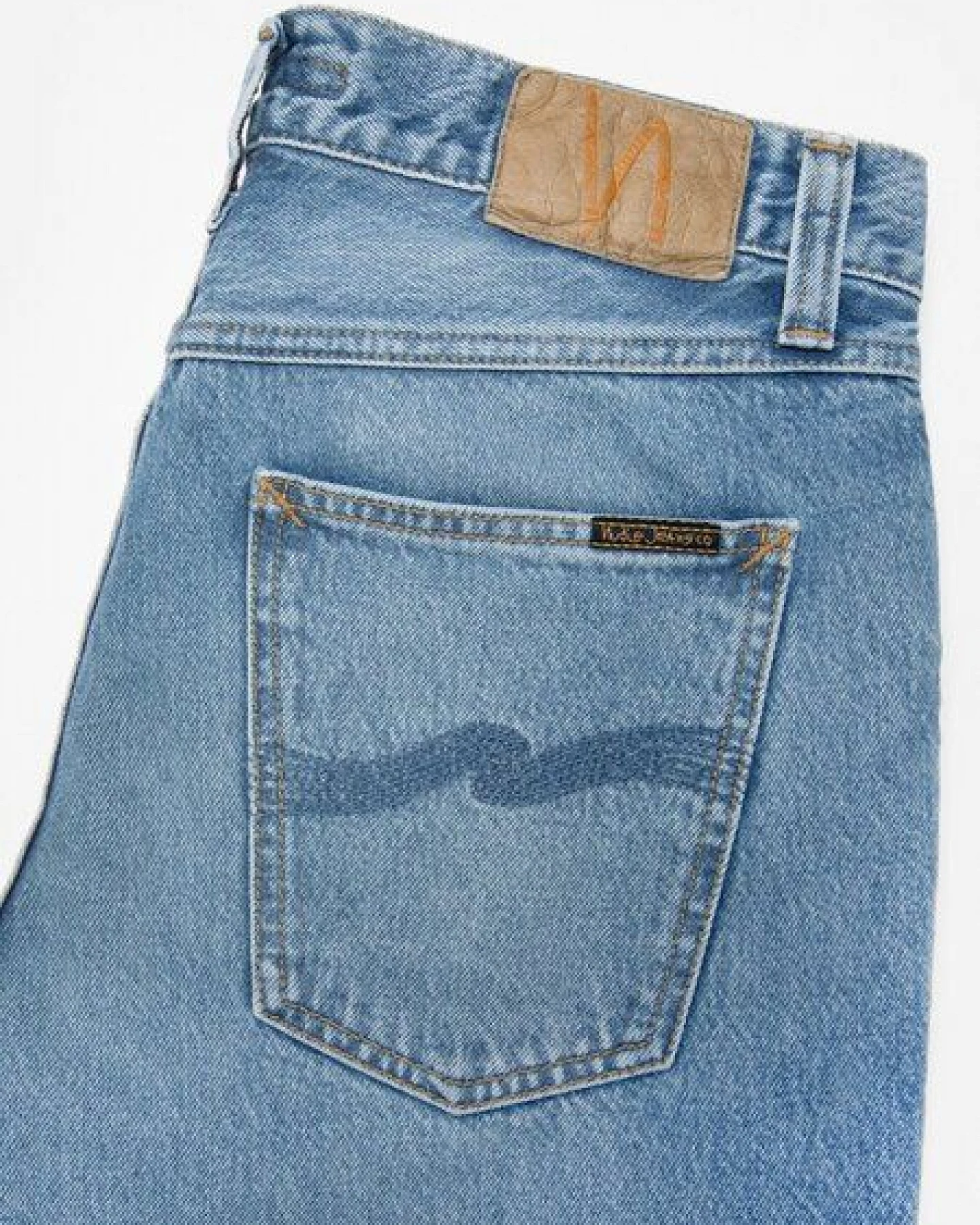 Nudie Jeans Straight Fit Jeans Gritty Jackson - Blue Rebel – Ansicht 4