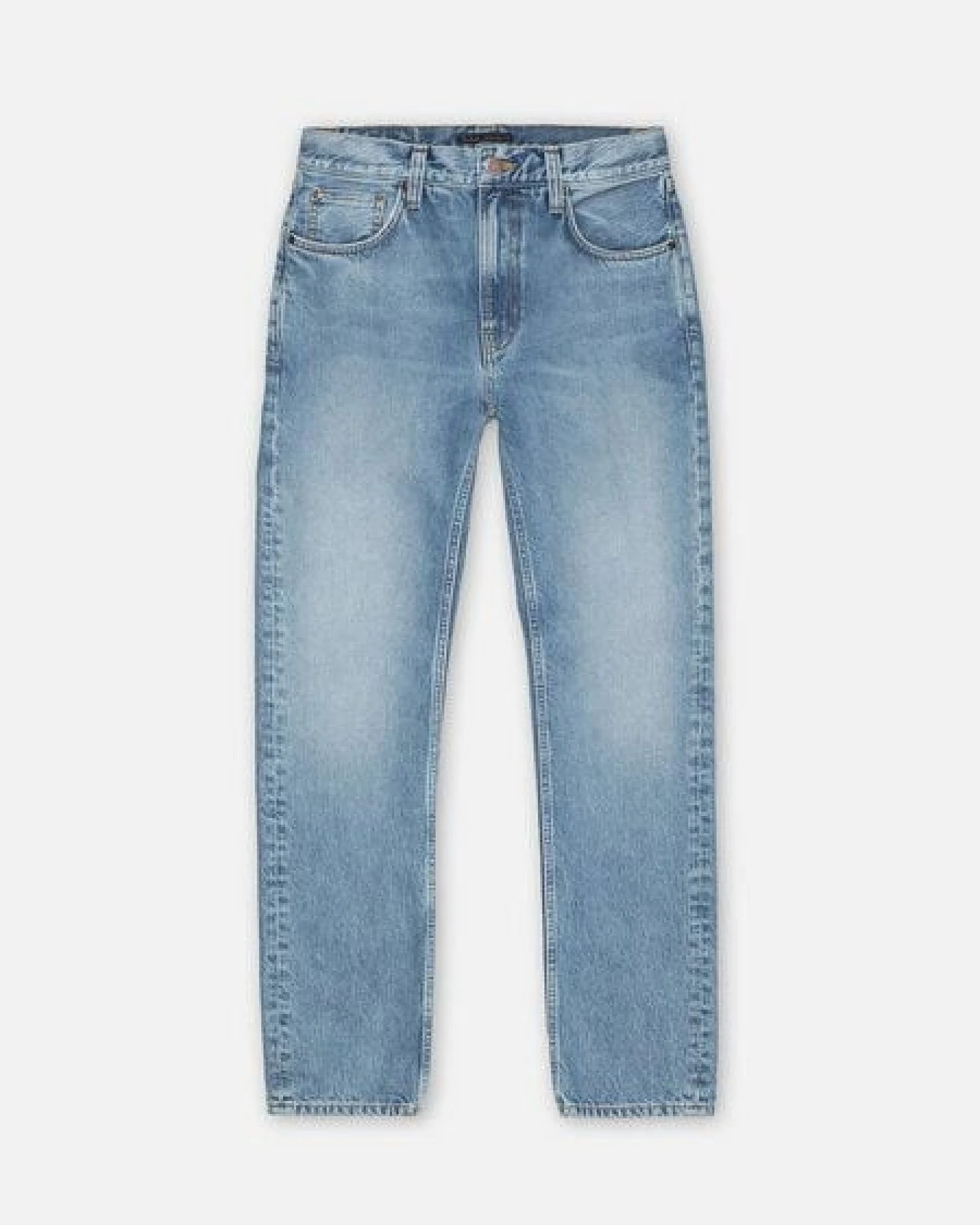Nudie Jeans Straight Fit Jeans Gritty Jackson - Blue Rebel – Ansicht 3