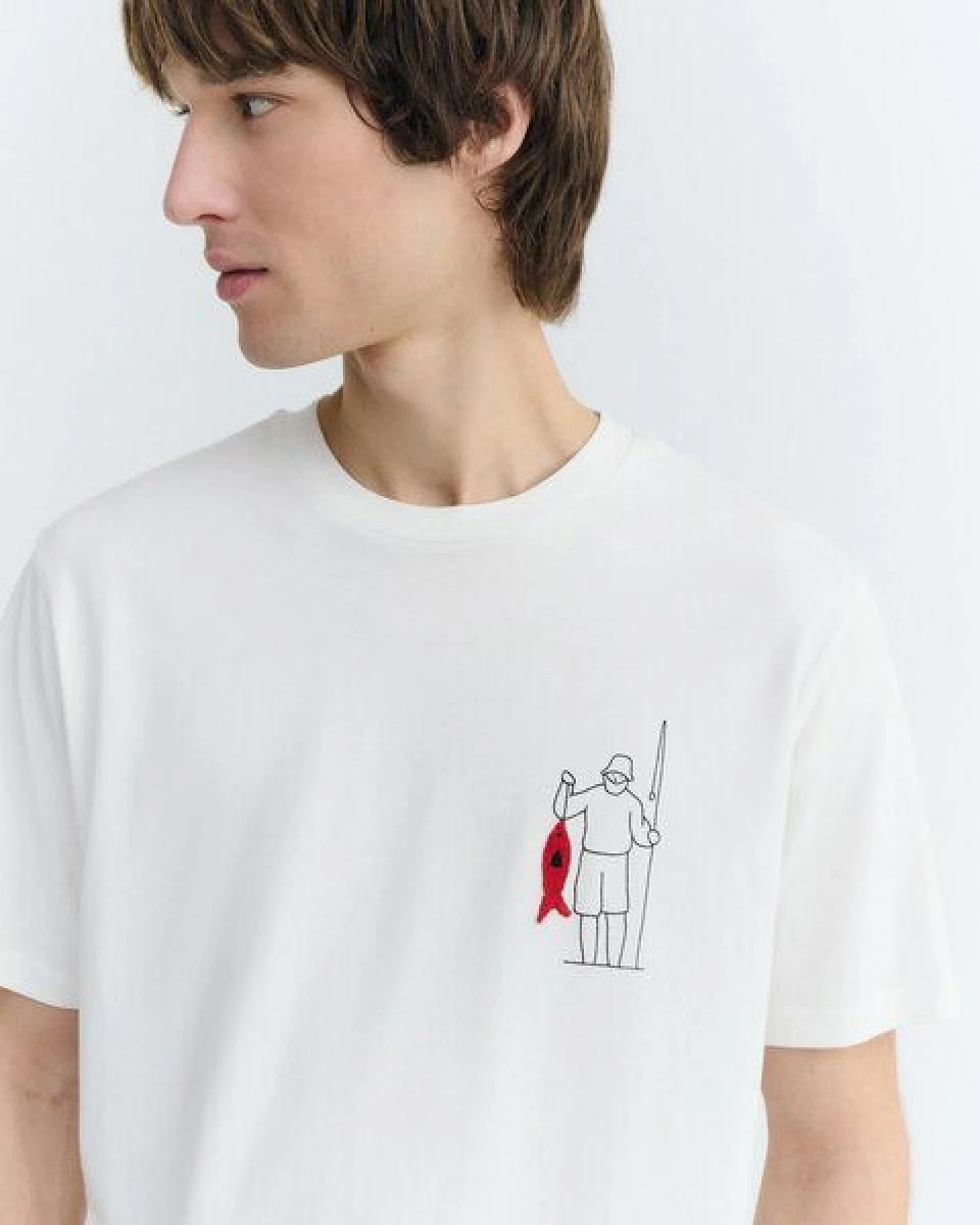 thinking mu Fisherman Zach Tee – Ansicht 2