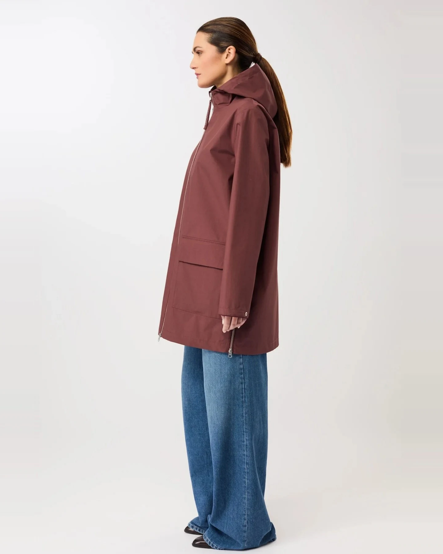 Regenparka Ottawa BP 2.0 Rot – Ansicht 4