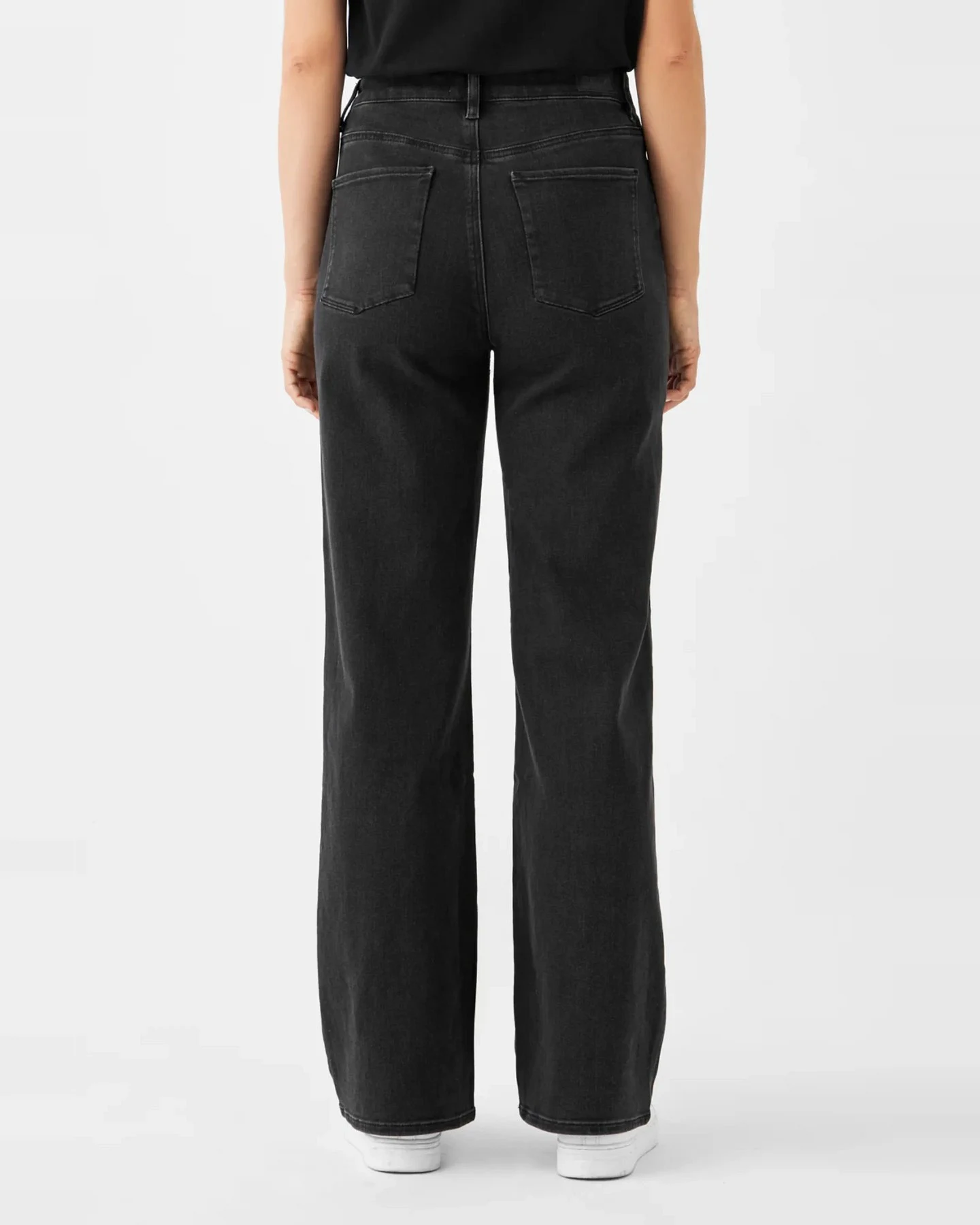 Jeans Dew Flared Black Denim – Ansicht 4