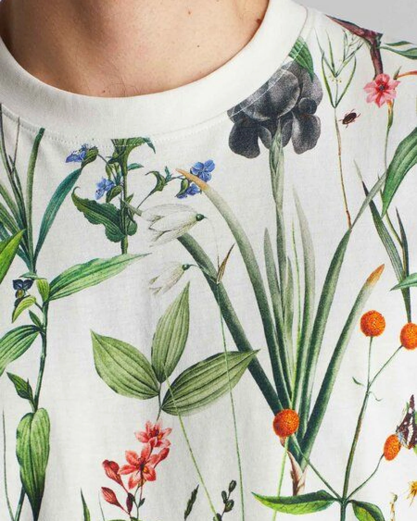 DEDICATED T-Shirt Flower Field – Ansicht 4