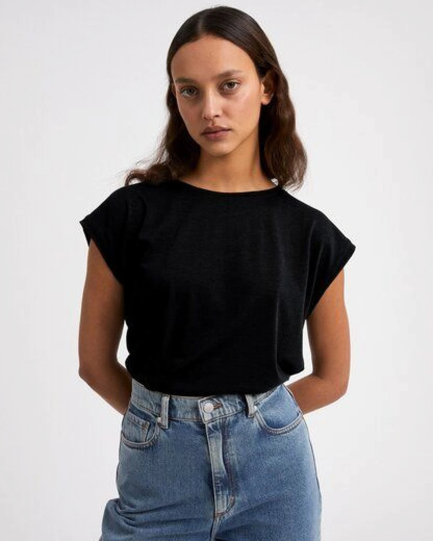 ARMEDANGELS JILAA - Damen T-Shirt Loose Fit aus TENCEL Lyocell Mix – Ansicht 3