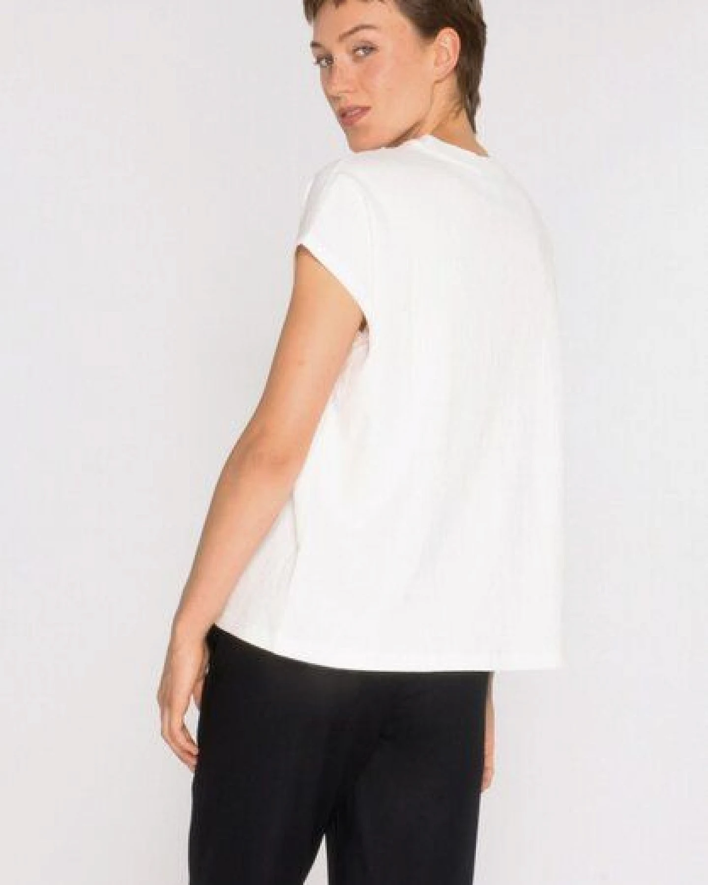 ThokkThokk Damen Boxy T-Shirt TT75 Structured aus Bio-Baumwoll-Mix – Ansicht 4