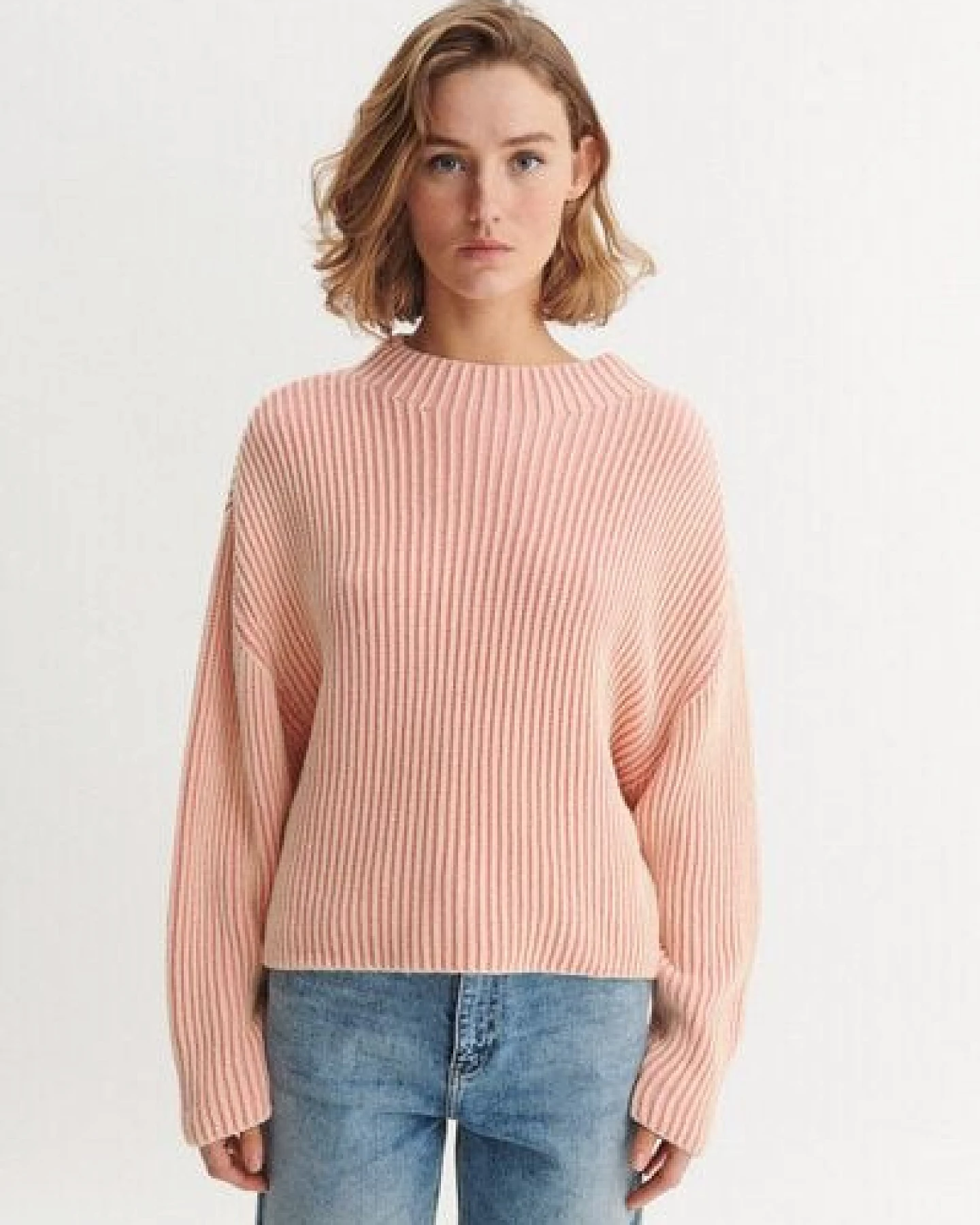 Basic Apparel Pullover WINIE zweifarbig 2-Colored aus Bio-Baumwolle – Ansicht 2