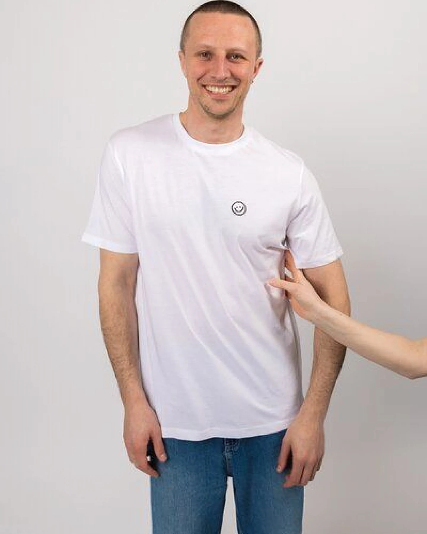 ettics STUDIO classic organic tee embroidery – Ansicht 2