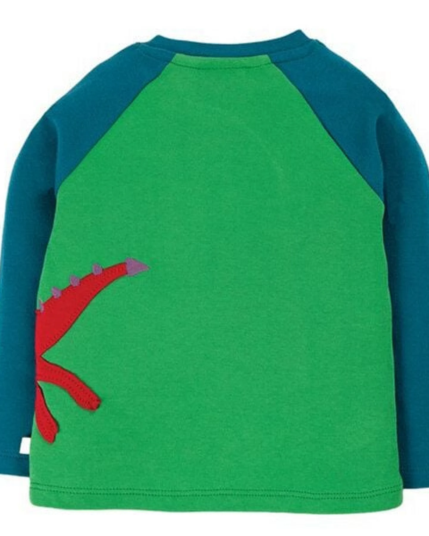Frugi Langarm-Shirt Drachen in petrol-grün – Ansicht 3