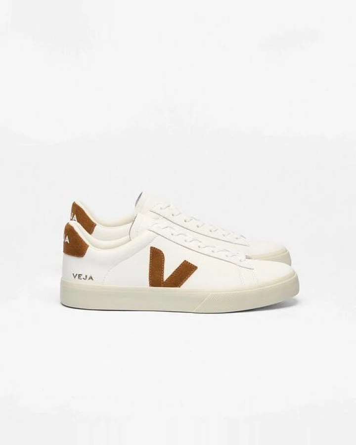 Veja - Campo Leather White Cognac