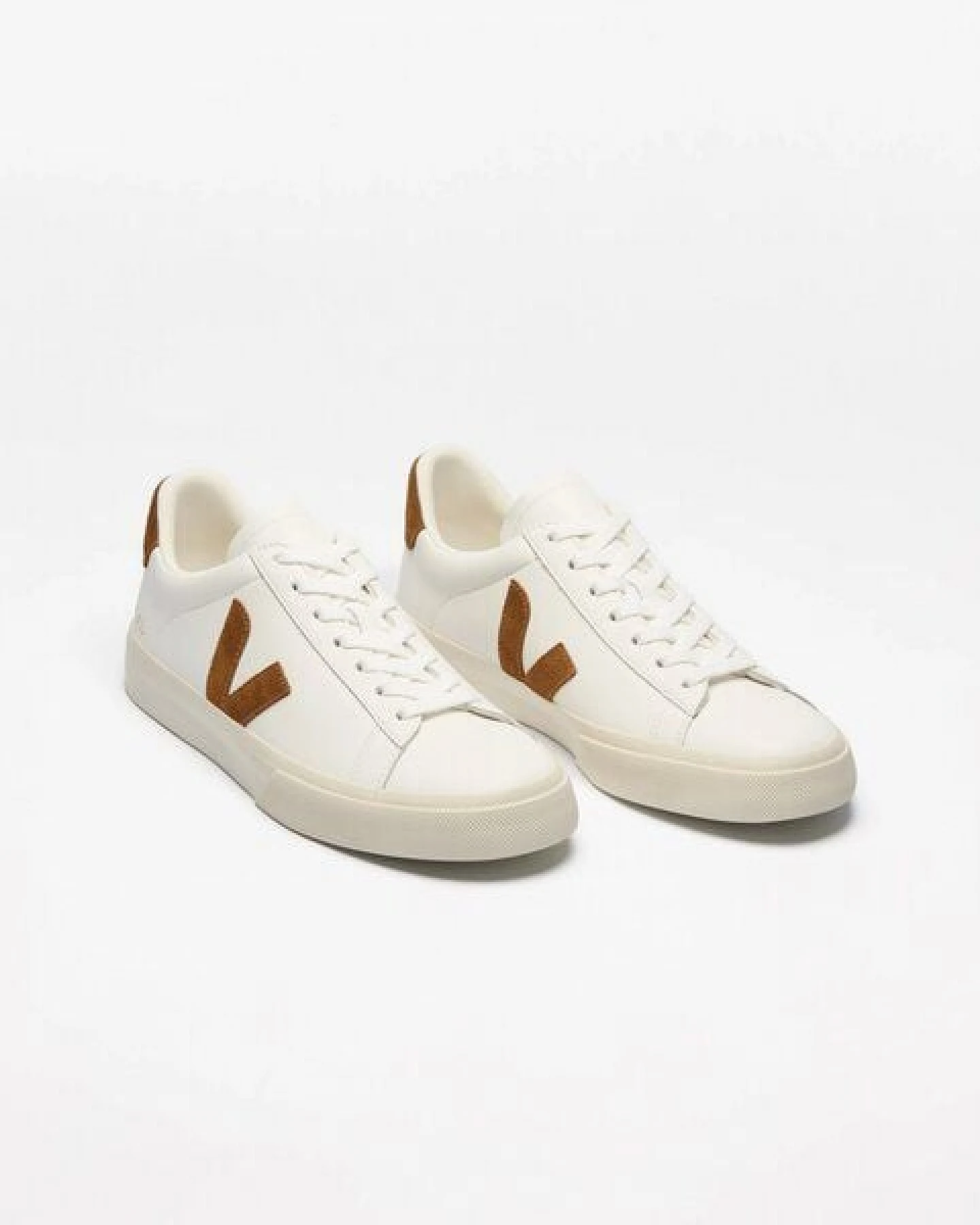 Veja - Campo Leather White Cognac – Ansicht 3