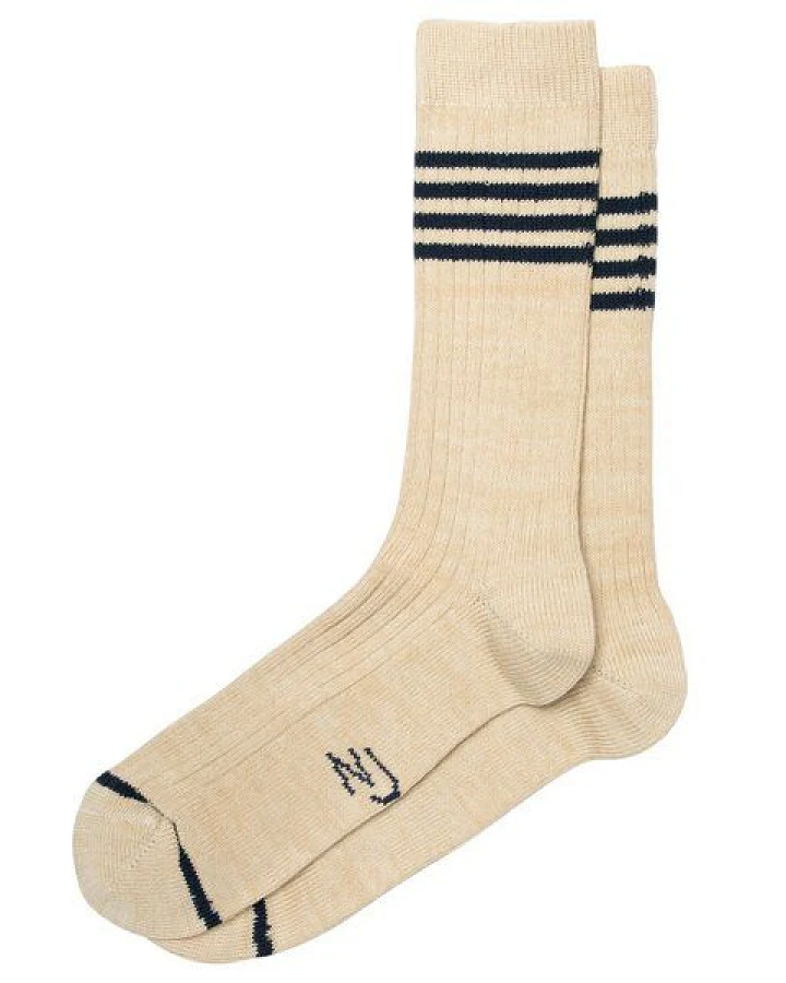 Nudie Jeans Tennis-Socken Stripe