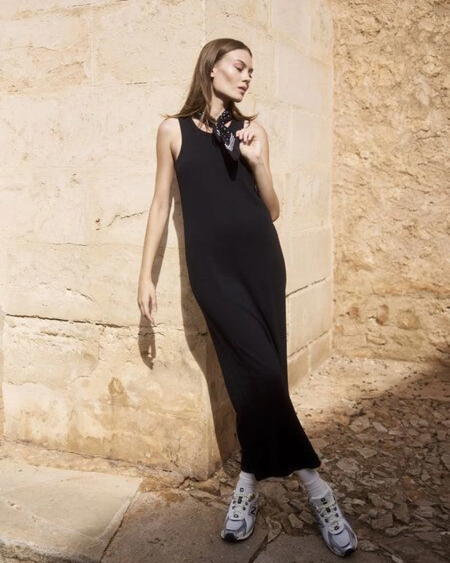 WOTE Midi Ripp Kleid aus Organic Cotton – Ansicht 3