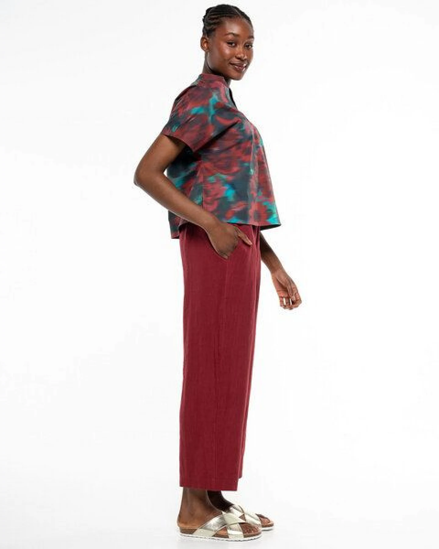 Alma & Lovis Lässige Leinen Hose im modern Italian-Look – Ansicht 3