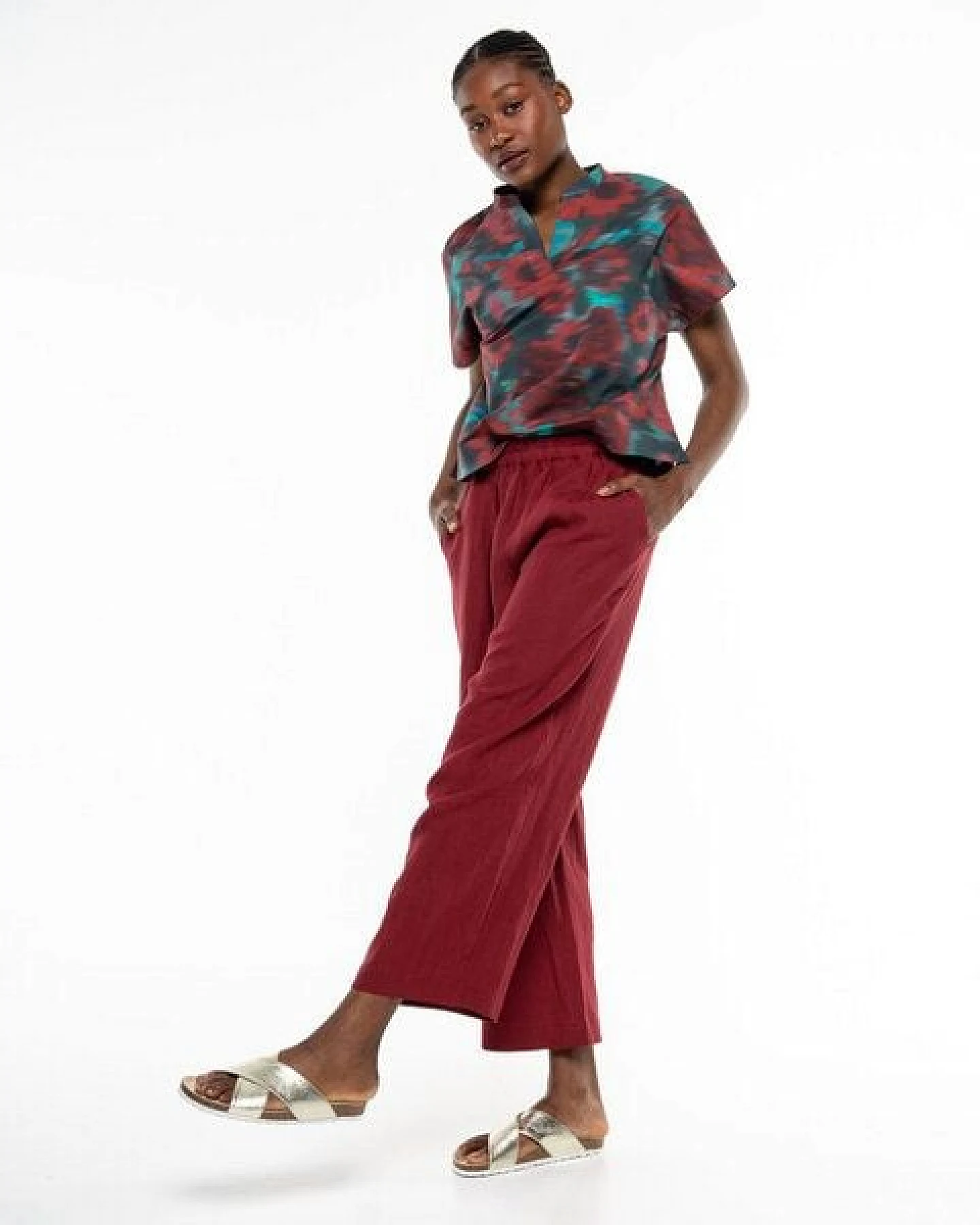 Alma & Lovis Lässige Leinen Hose im modern Italian-Look – Ansicht 4
