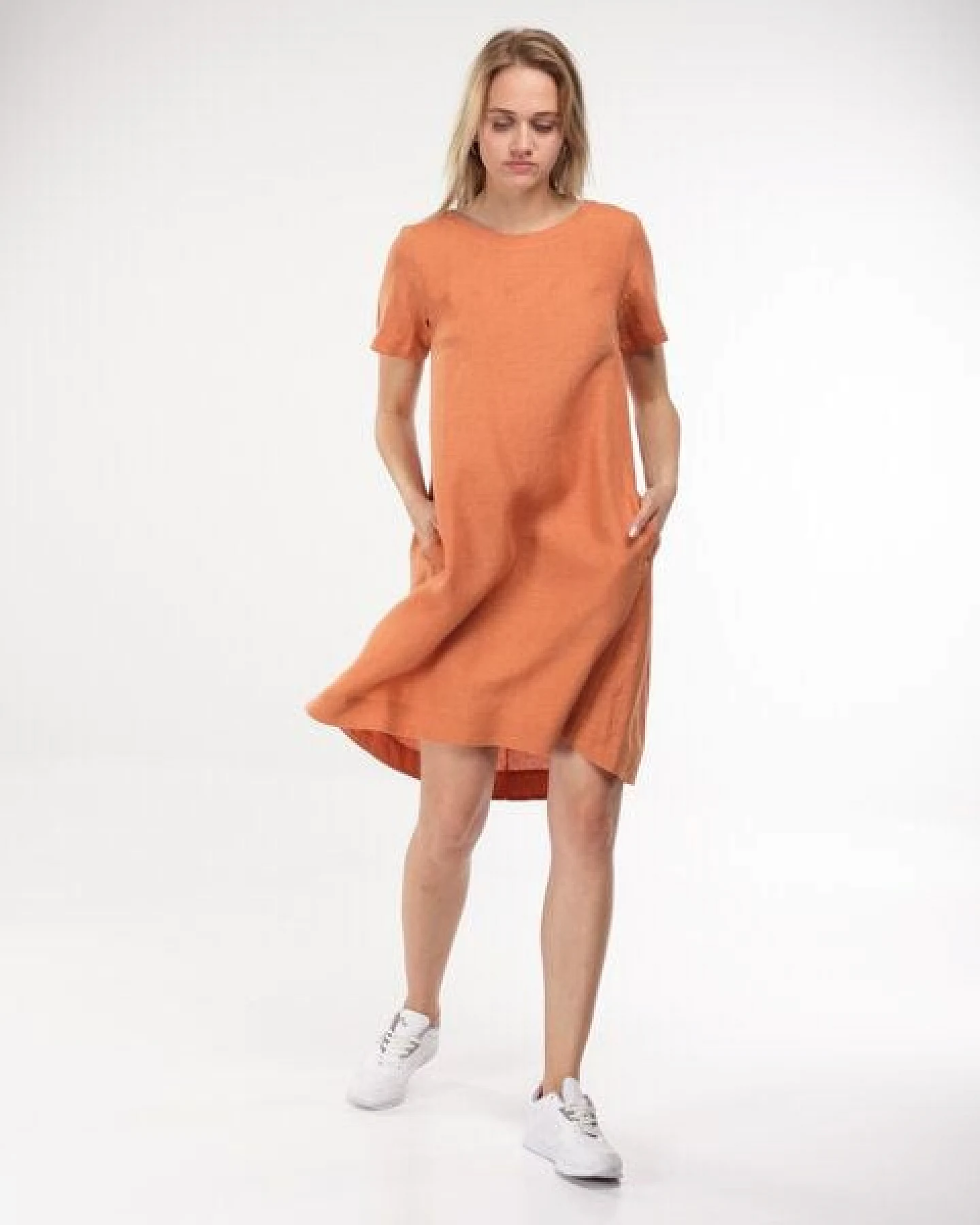 Alma & Lovis Sommerkleid aus Leinen 'Linen Dress' – Ansicht 2
