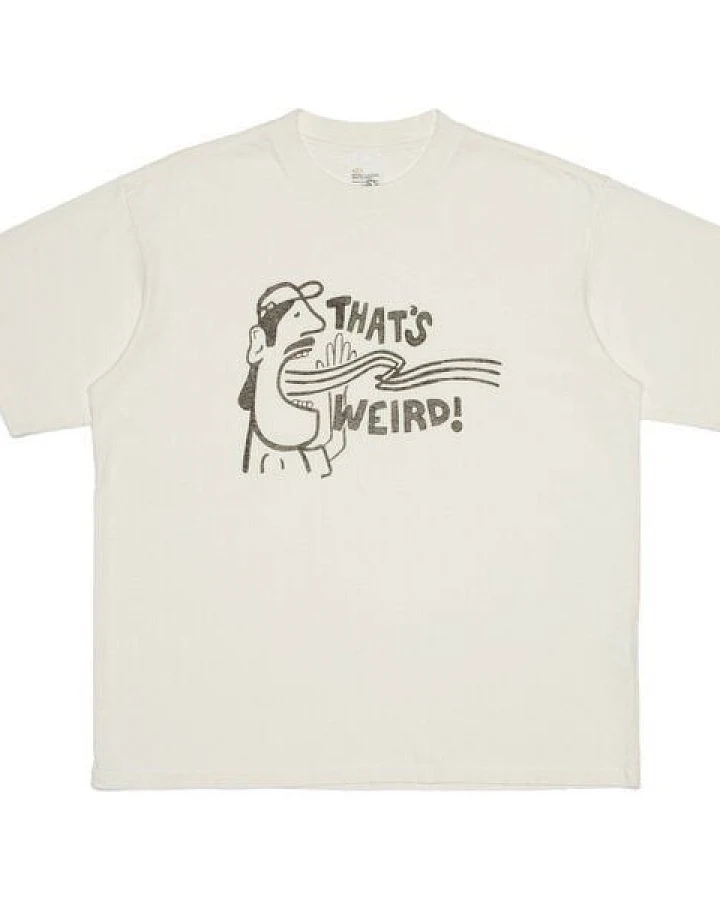 Nudie Jeans T-Shirt Koffe Thats Weird
