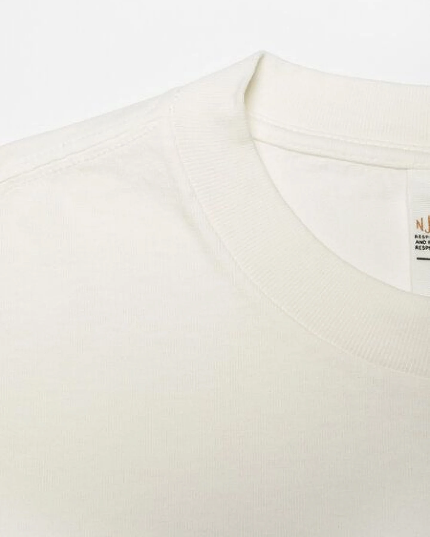 Nudie Jeans T-Shirt Koffe Thats Weird – Ansicht 3