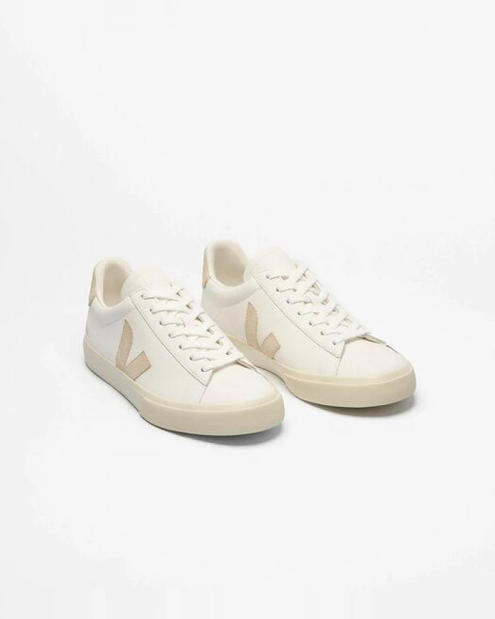VEJA - Campo Leather Extra White Almond Herrenschuh