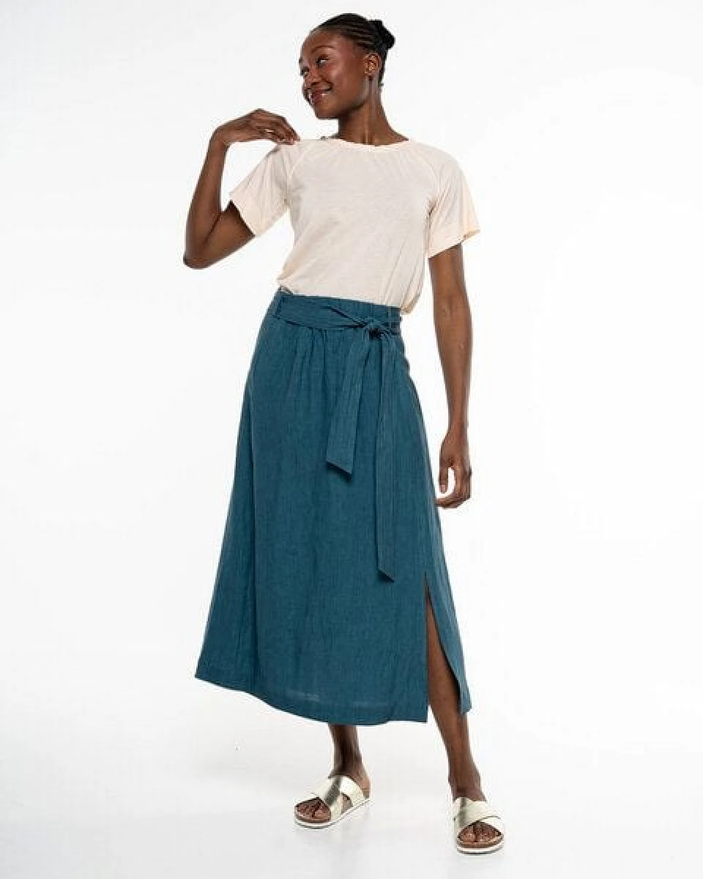 Alma & Lovis Charmantes Blusenshirt aus Organic Cotton – Ansicht 4