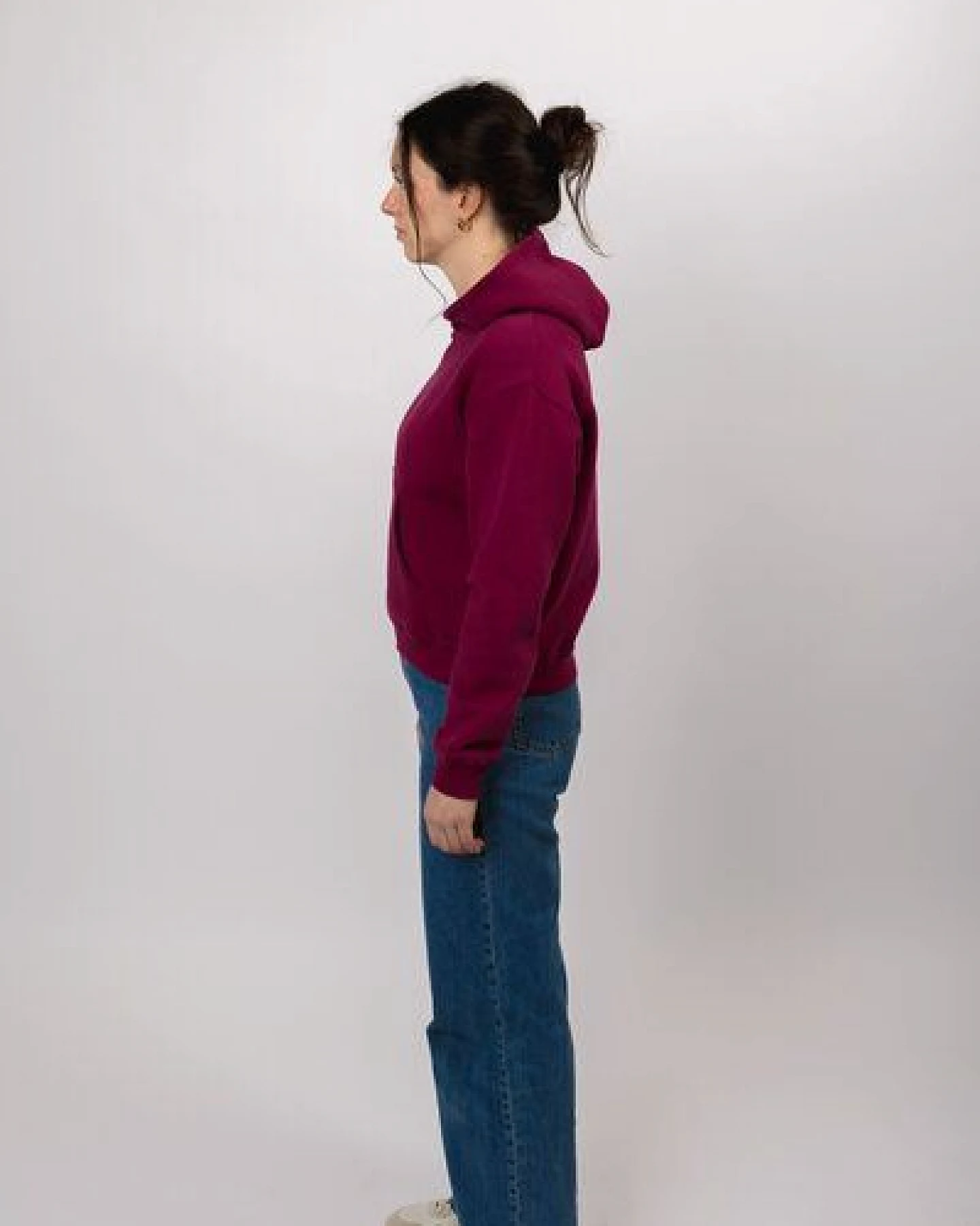 ettics STUDIO classic organic women's hoodie – Ansicht 4