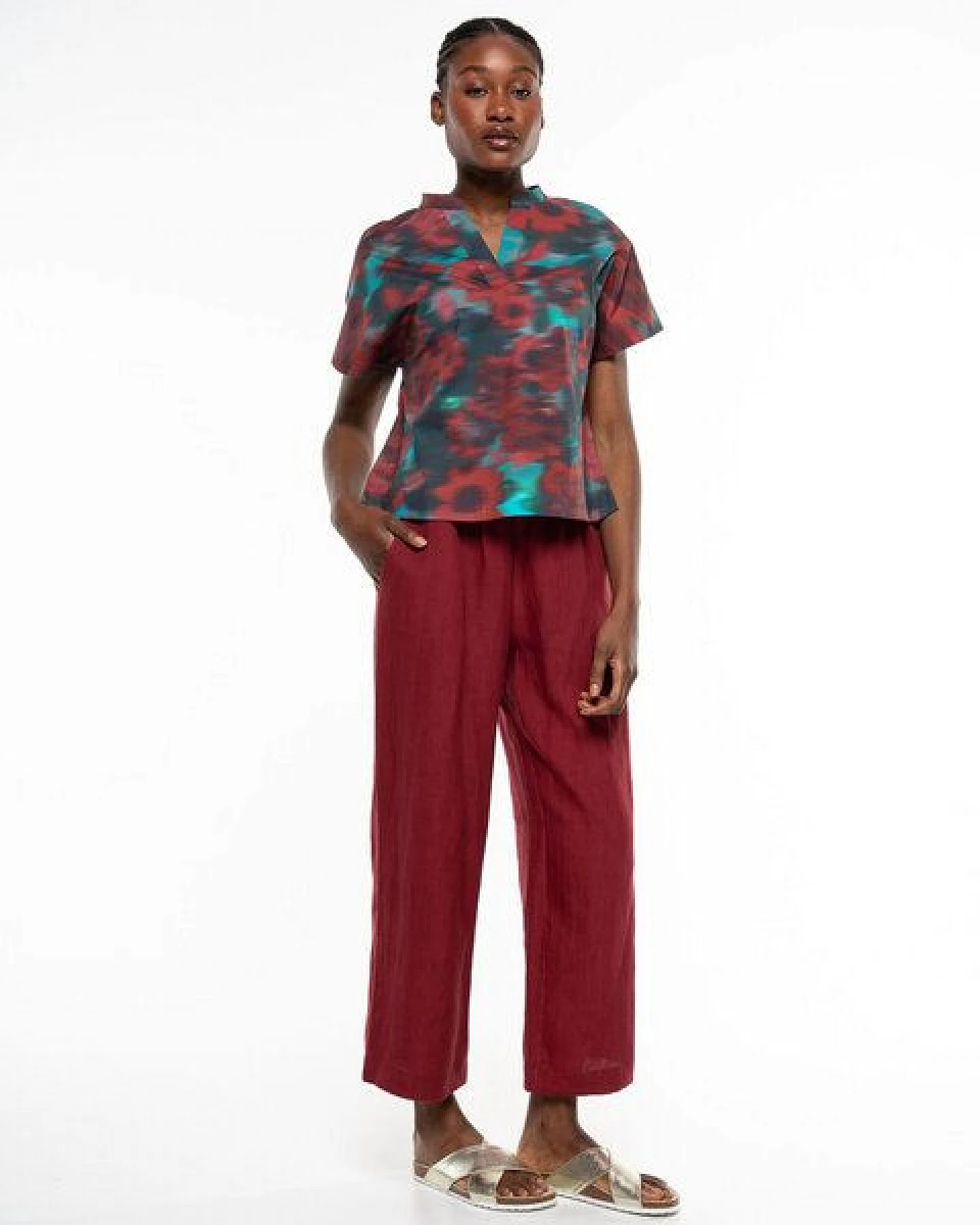 Alma & Lovis Lässige Leinen Hose im modern Italian-Look – Ansicht 2