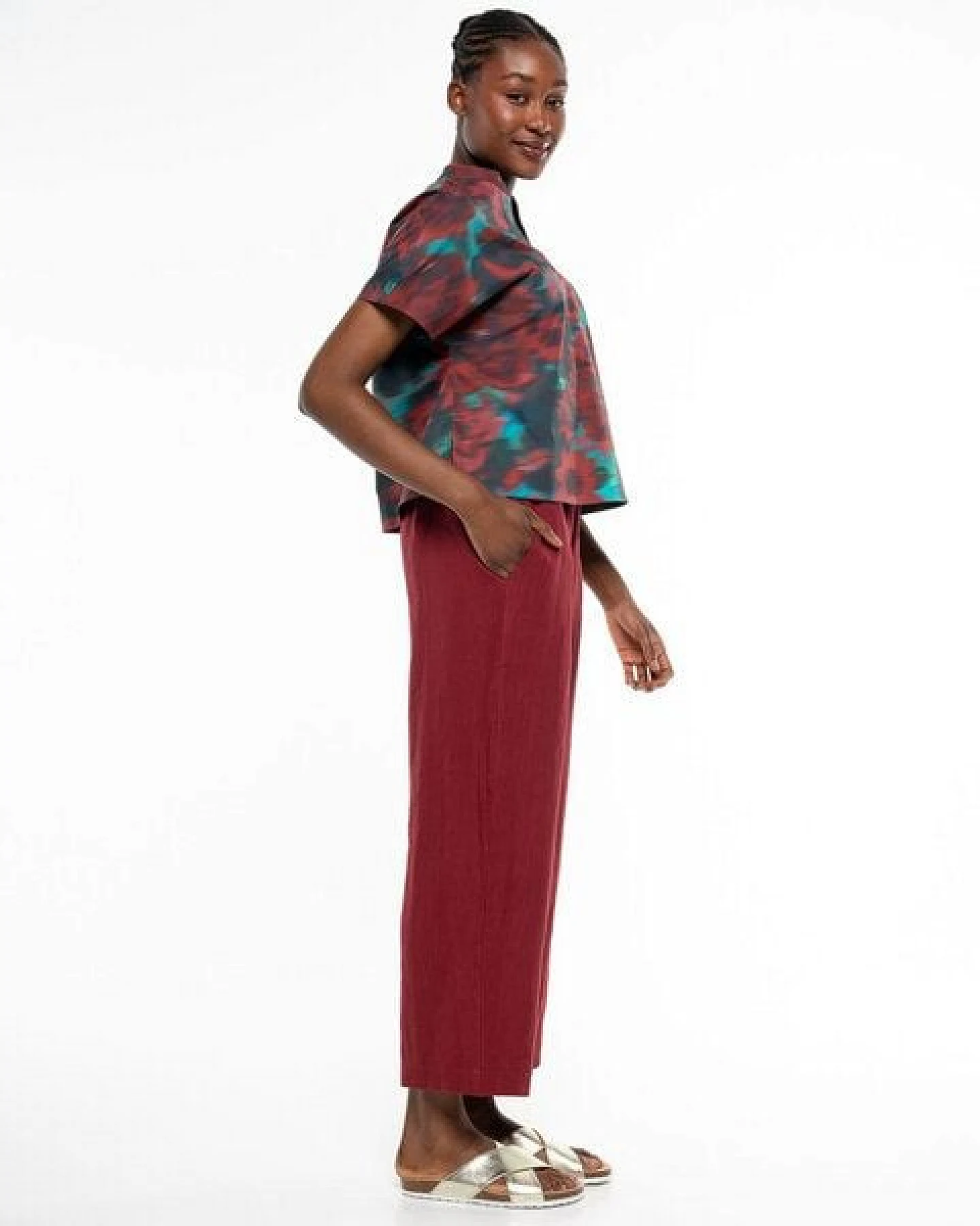 Alma & Lovis Lässige Leinen Hose im modern Italian-Look – Ansicht 3