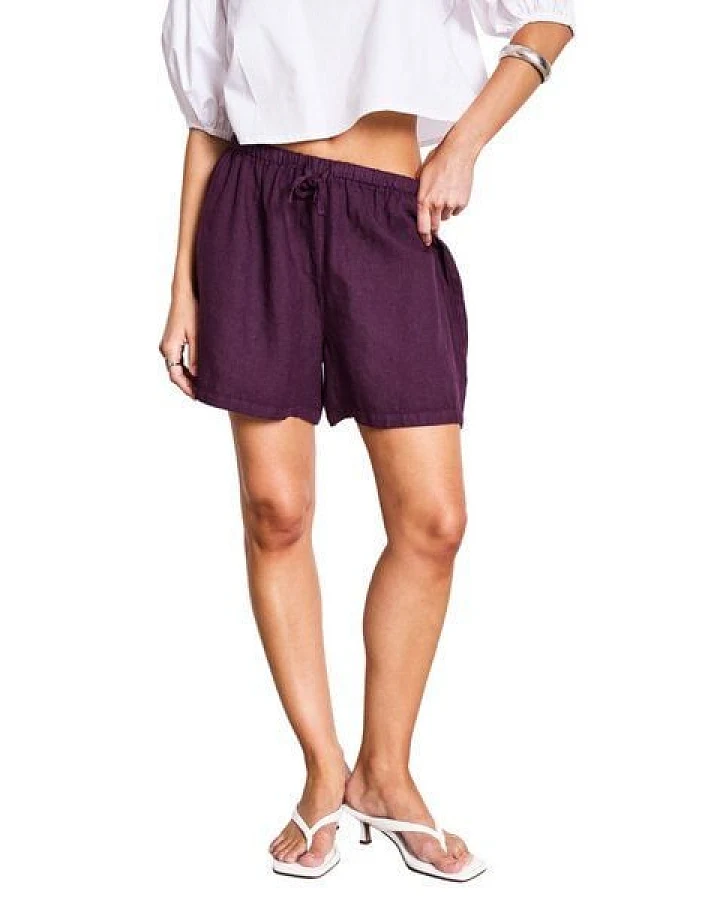 JAN 'N JUNE Leinen-Shorts Drawstring MARUM