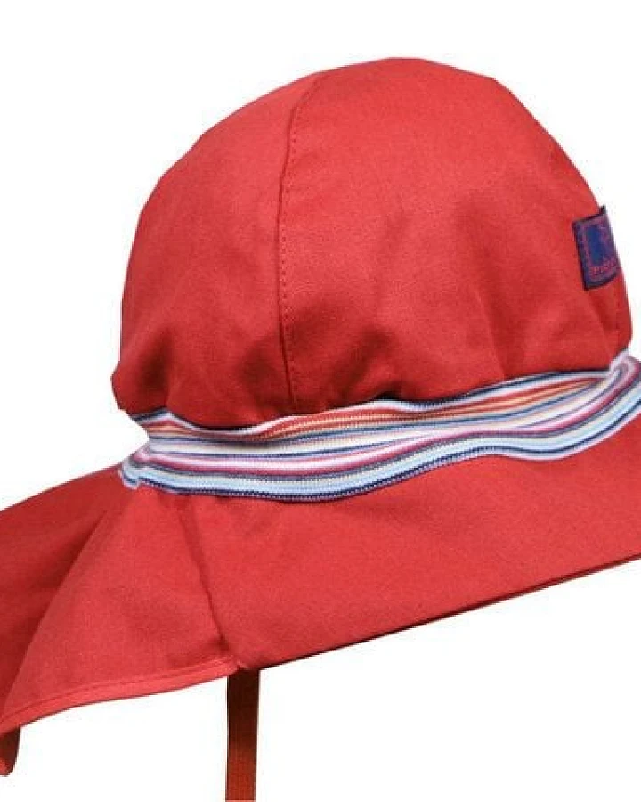 Pickapooh Baby Sonnenhut Feuerwehr Strick mit UV-Schutz