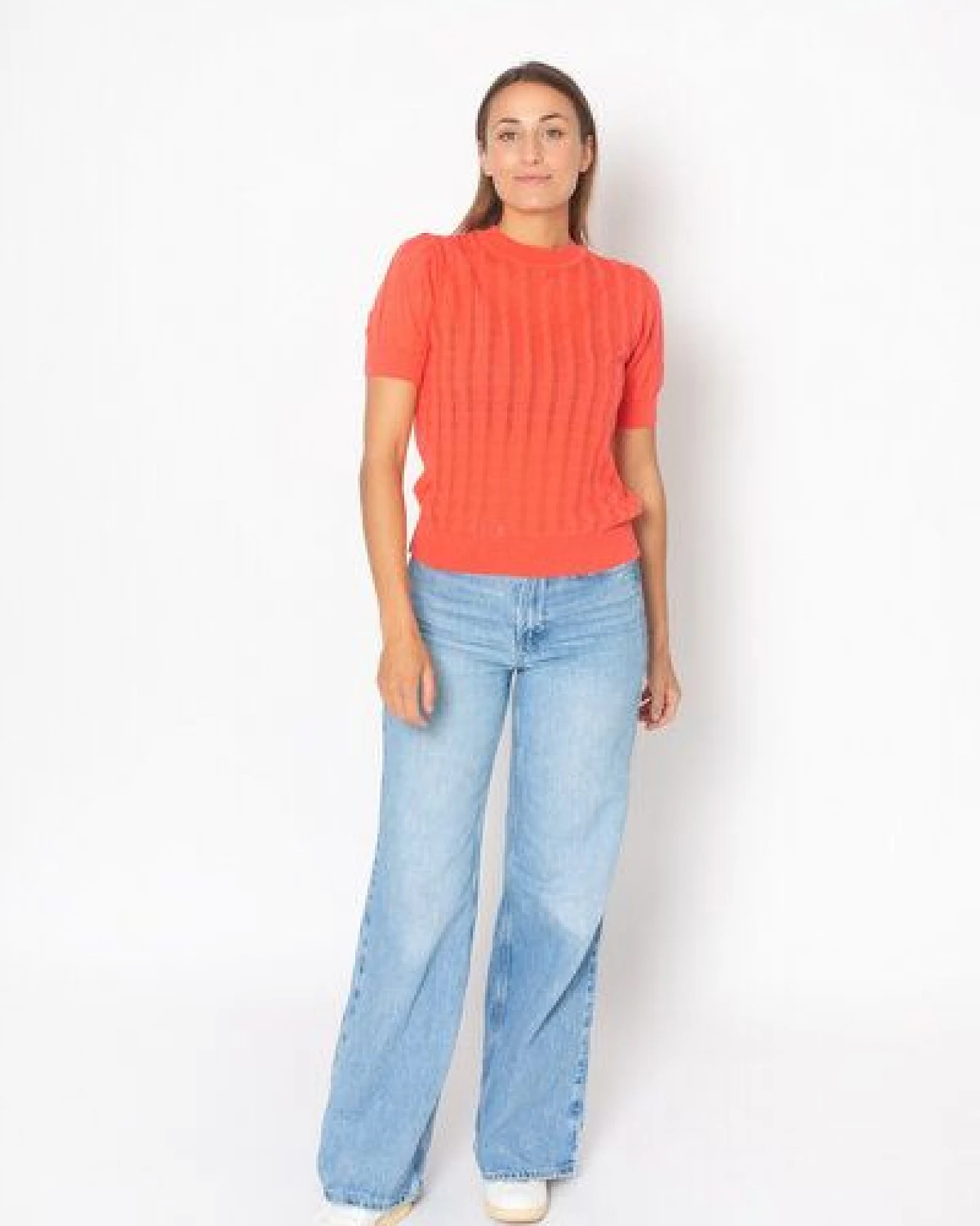 Zerum Strick-Shirt Viola – Ansicht 2