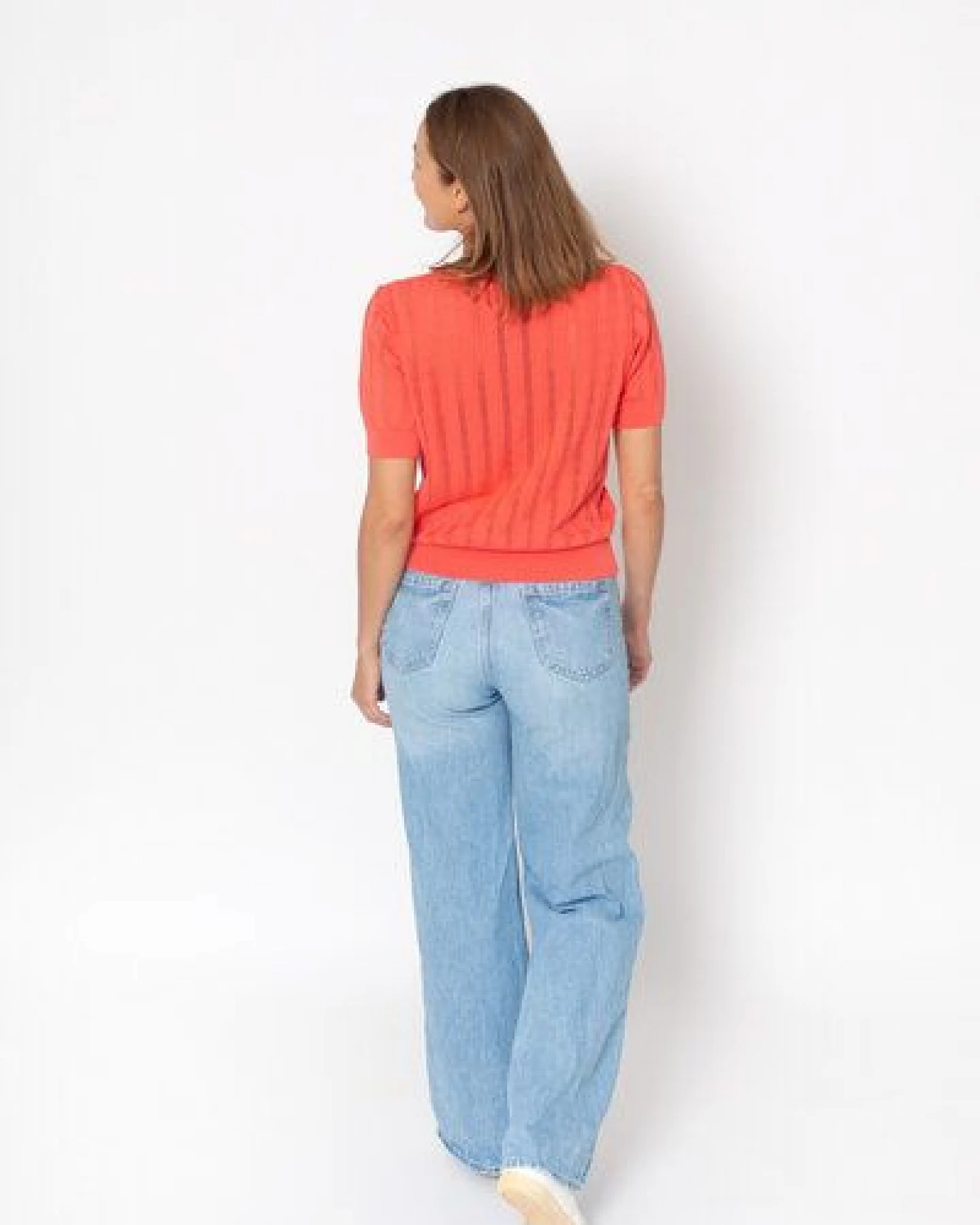 Zerum Strick-Shirt Viola – Ansicht 3
