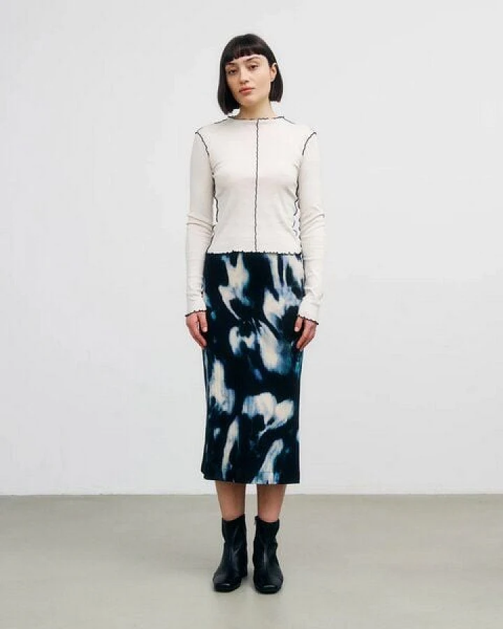 Rotholz - Pin-Tucked Longsleeve