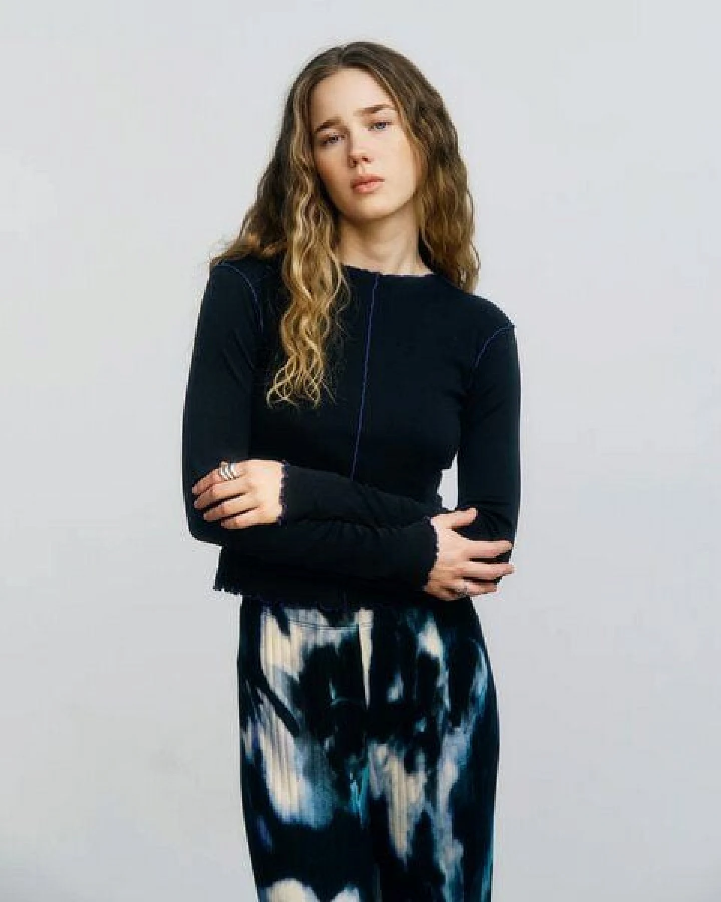 Rotholz - Pin-Tucked Longsleeve – Ansicht 2