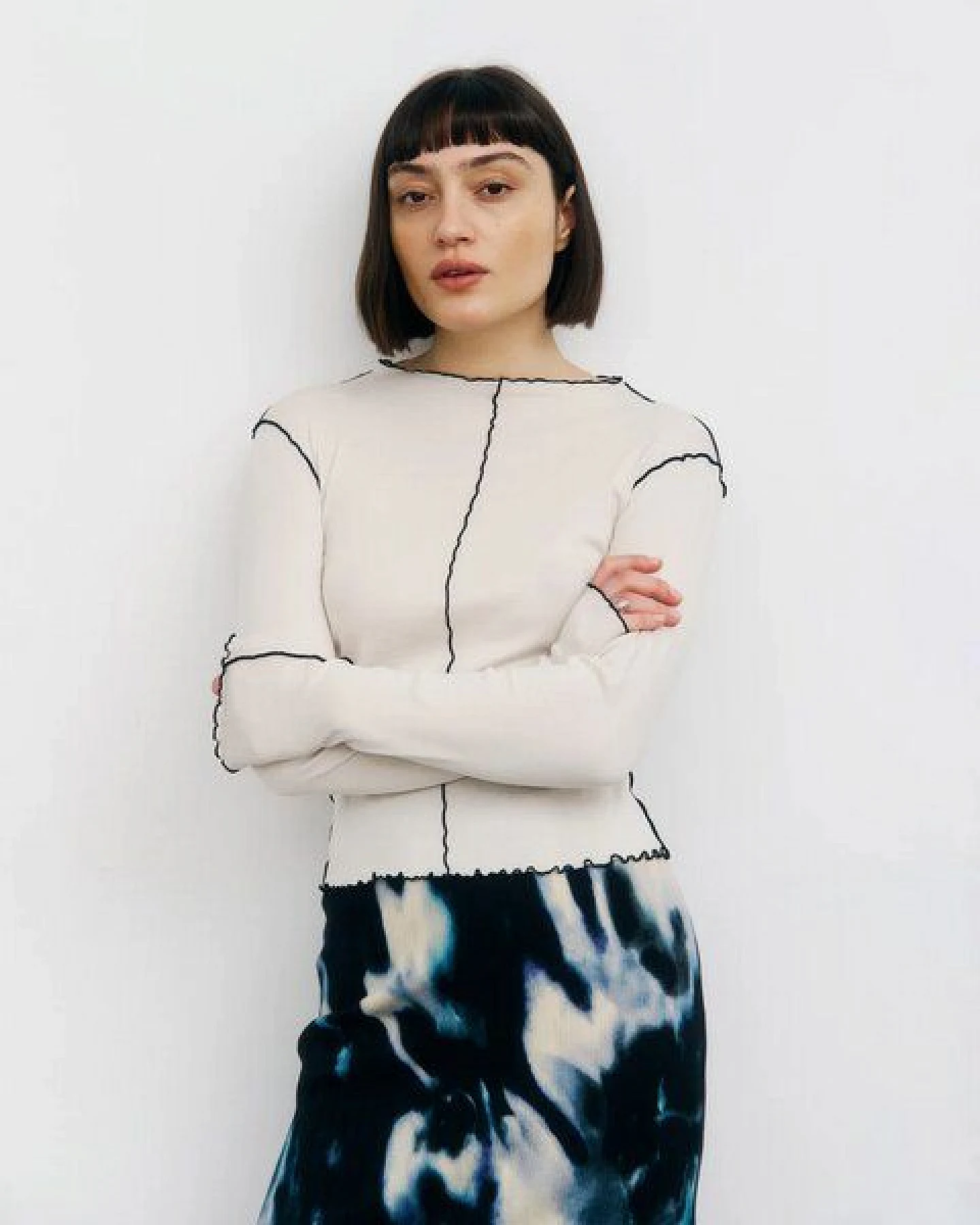 Rotholz - Pin-Tucked Longsleeve – Ansicht 3