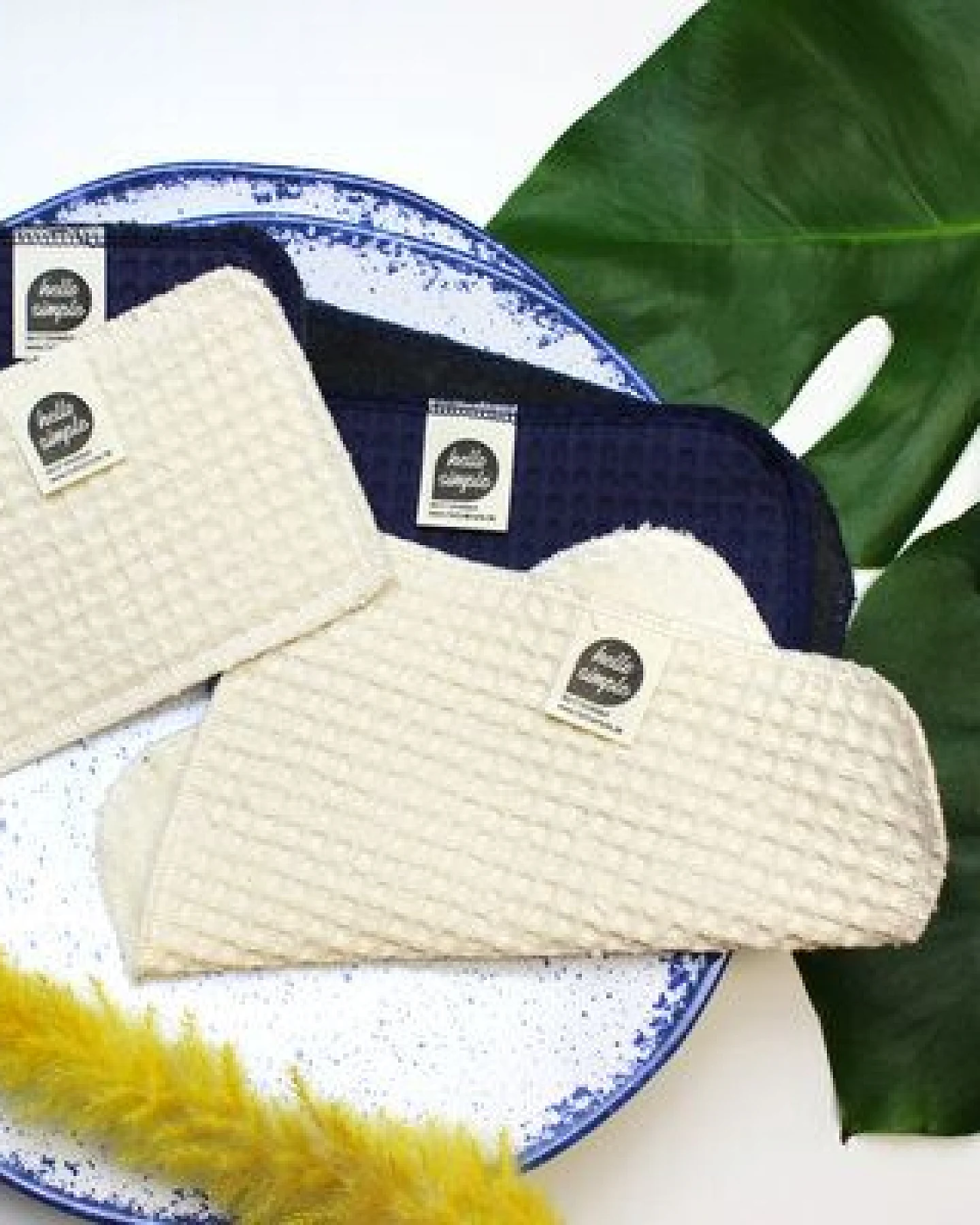Hello Simple Zero Waste Schwammtuch aus Bio-Baumwolle – Ansicht 2