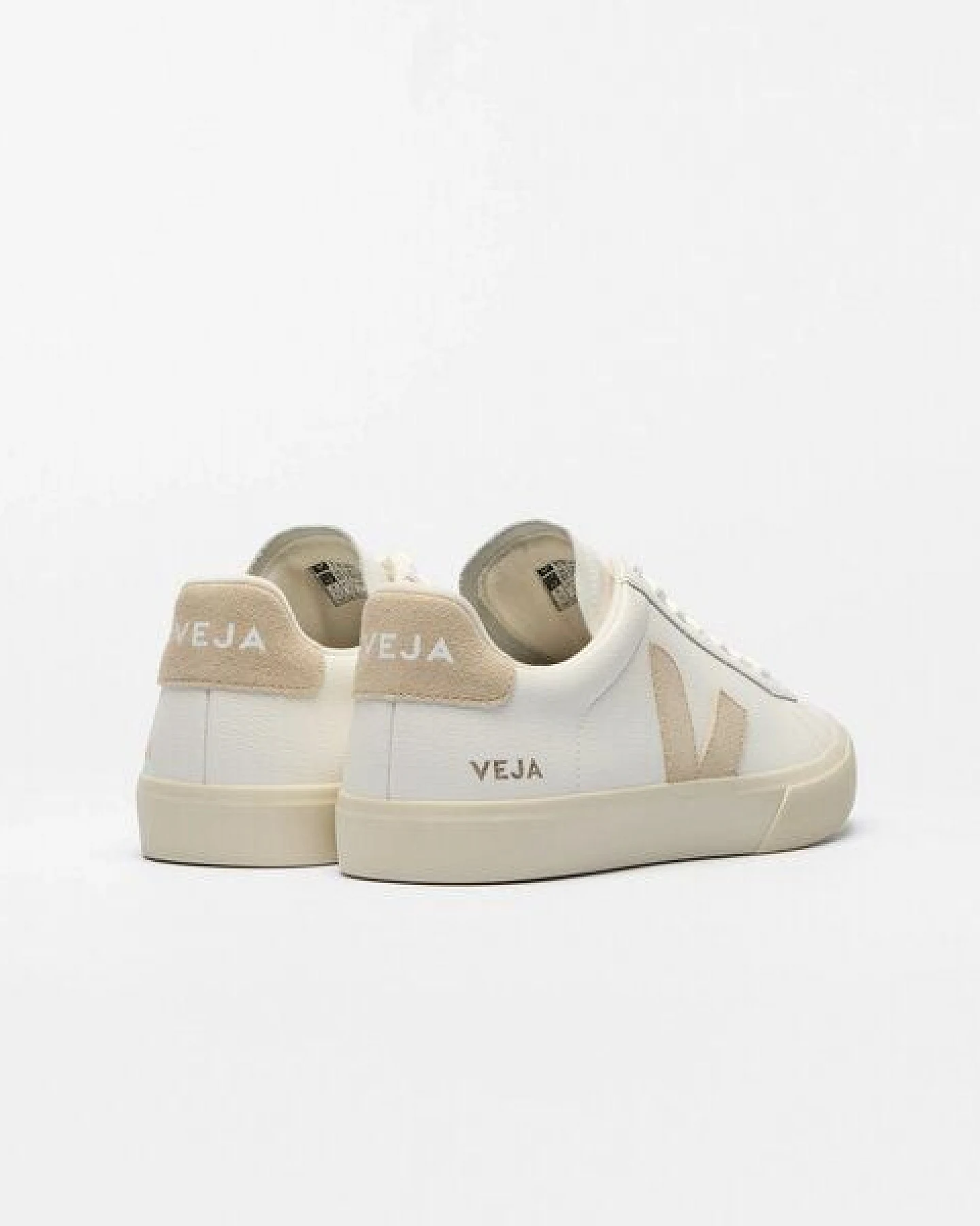 VEJA - Campo Leather Extra White Almond Herrenschuh – Ansicht 4