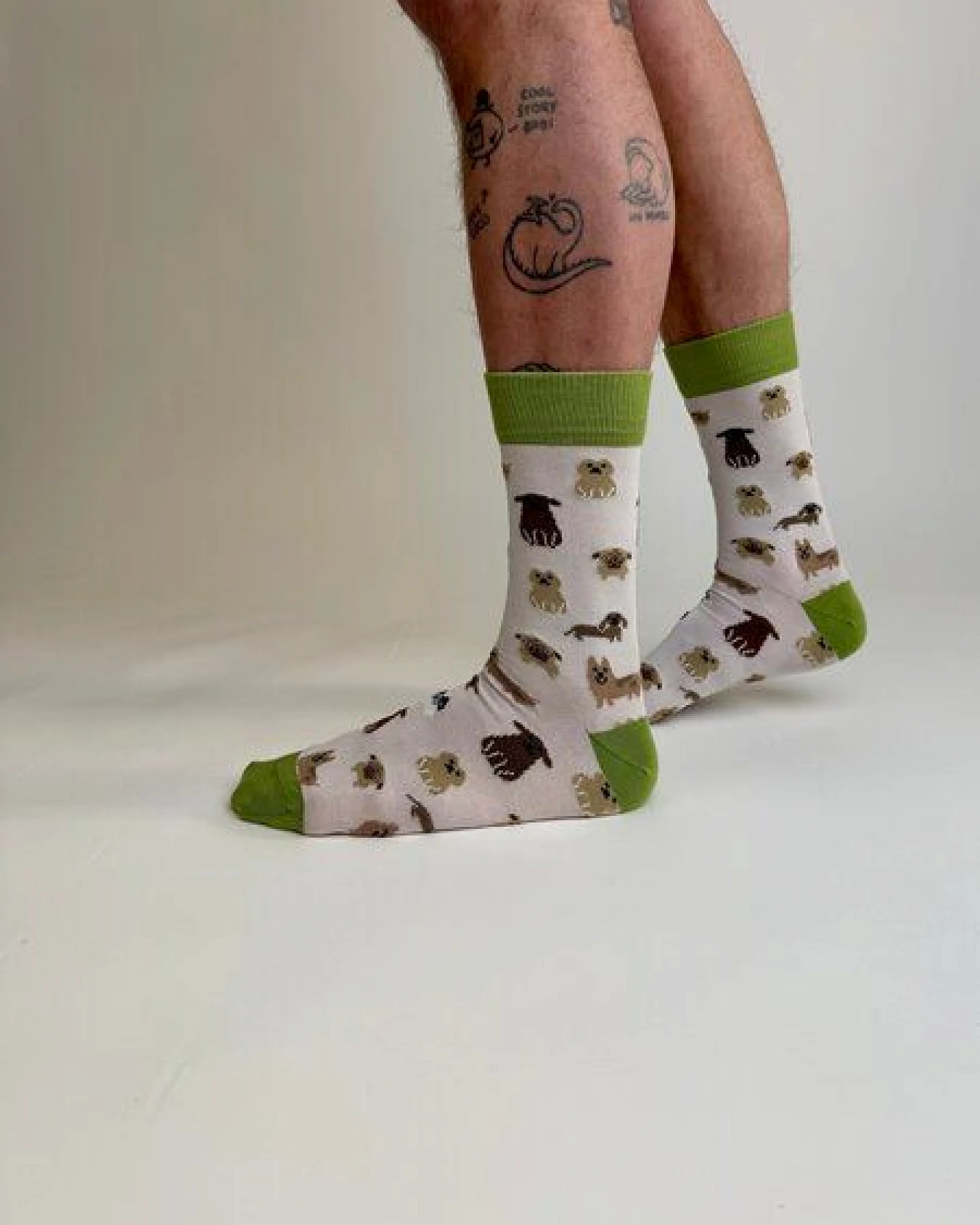 ettics STUDIO sock AOP dogs – Ansicht 2